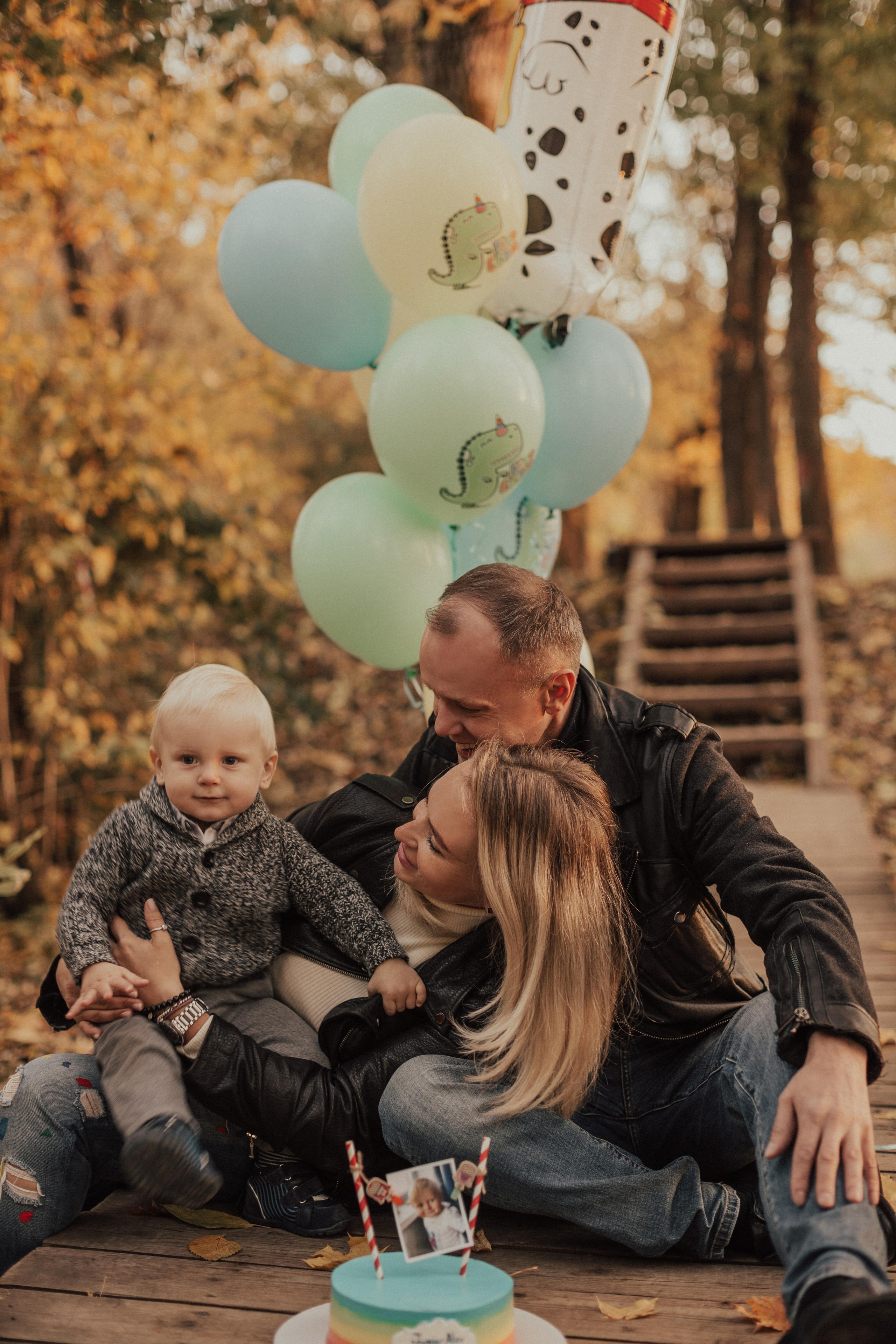Осенняя прогулка. Семейный и детский фотограф в Москве Кузьмина Мария