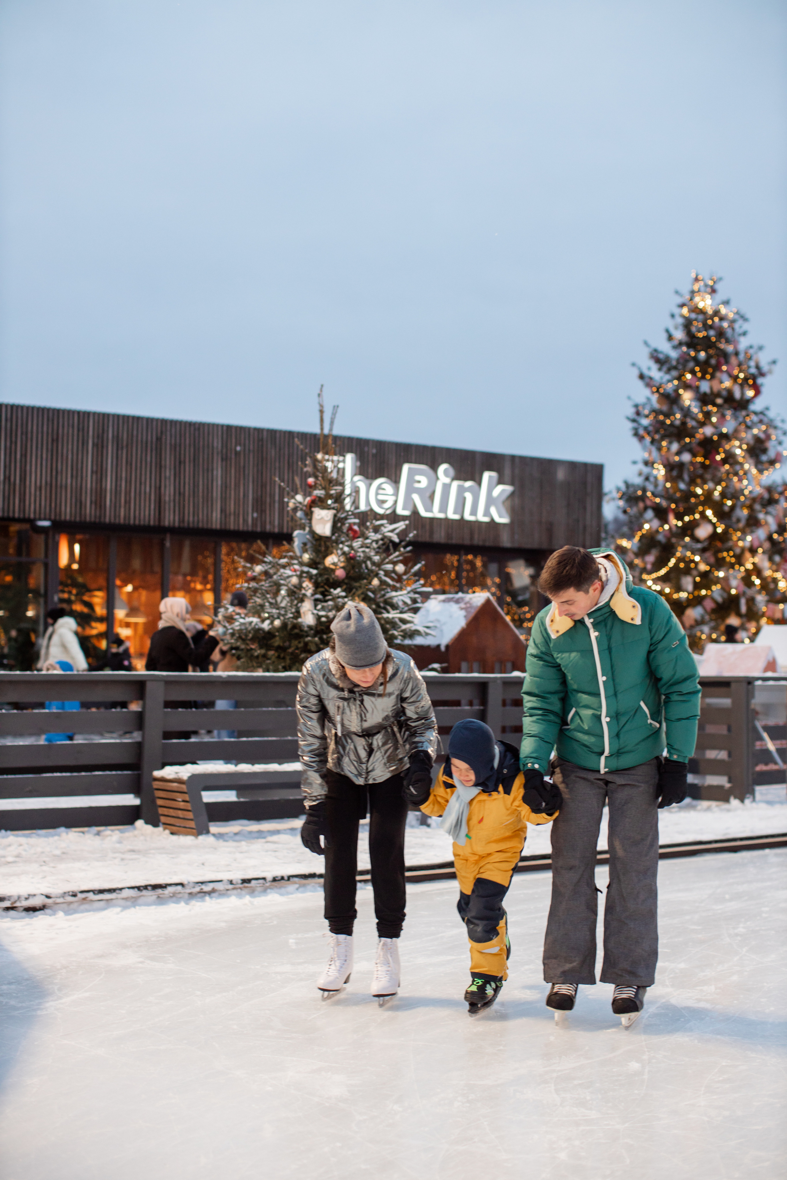 Каток The Rink. Семейный и детский фотограф в Москве Кузьмина Мария