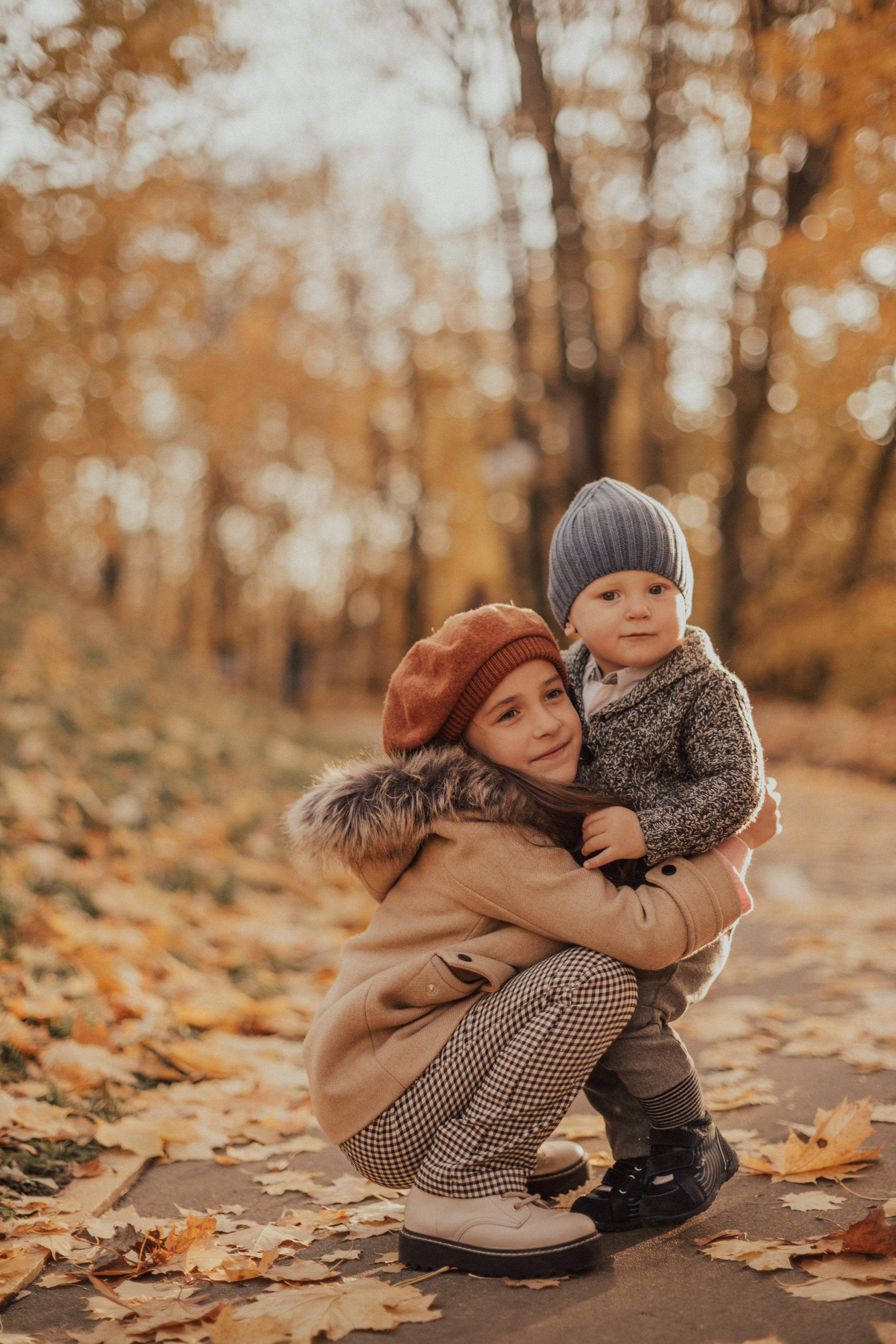 Осенняя прогулка. Семейный и детский фотограф в Москве Кузьмина Мария