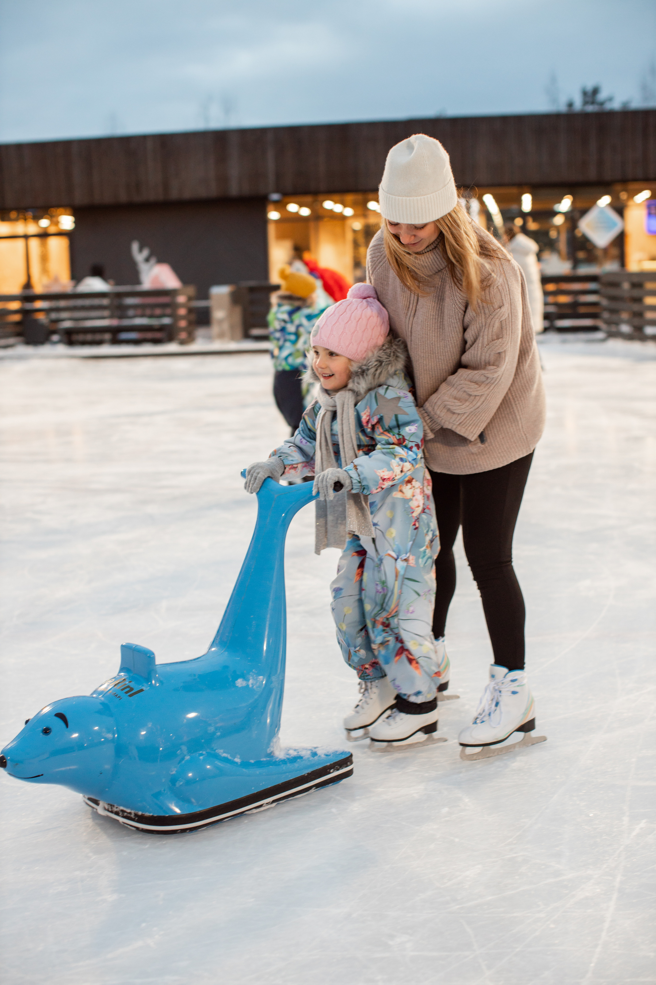 Каток The Rink. Семейный и детский фотограф в Москве Кузьмина Мария