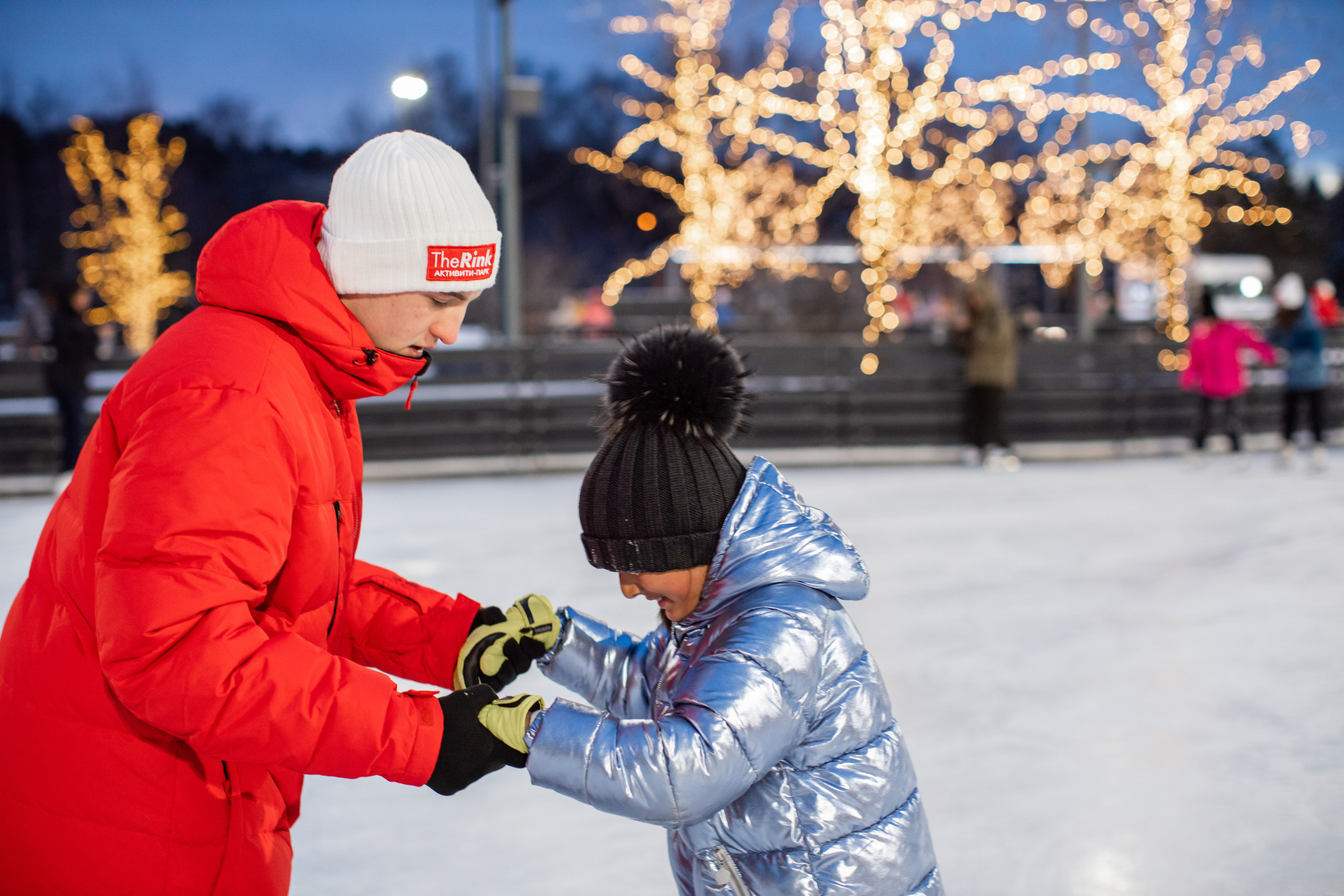 Каток The Rink. Семейный и детский фотограф в Москве Кузьмина Мария