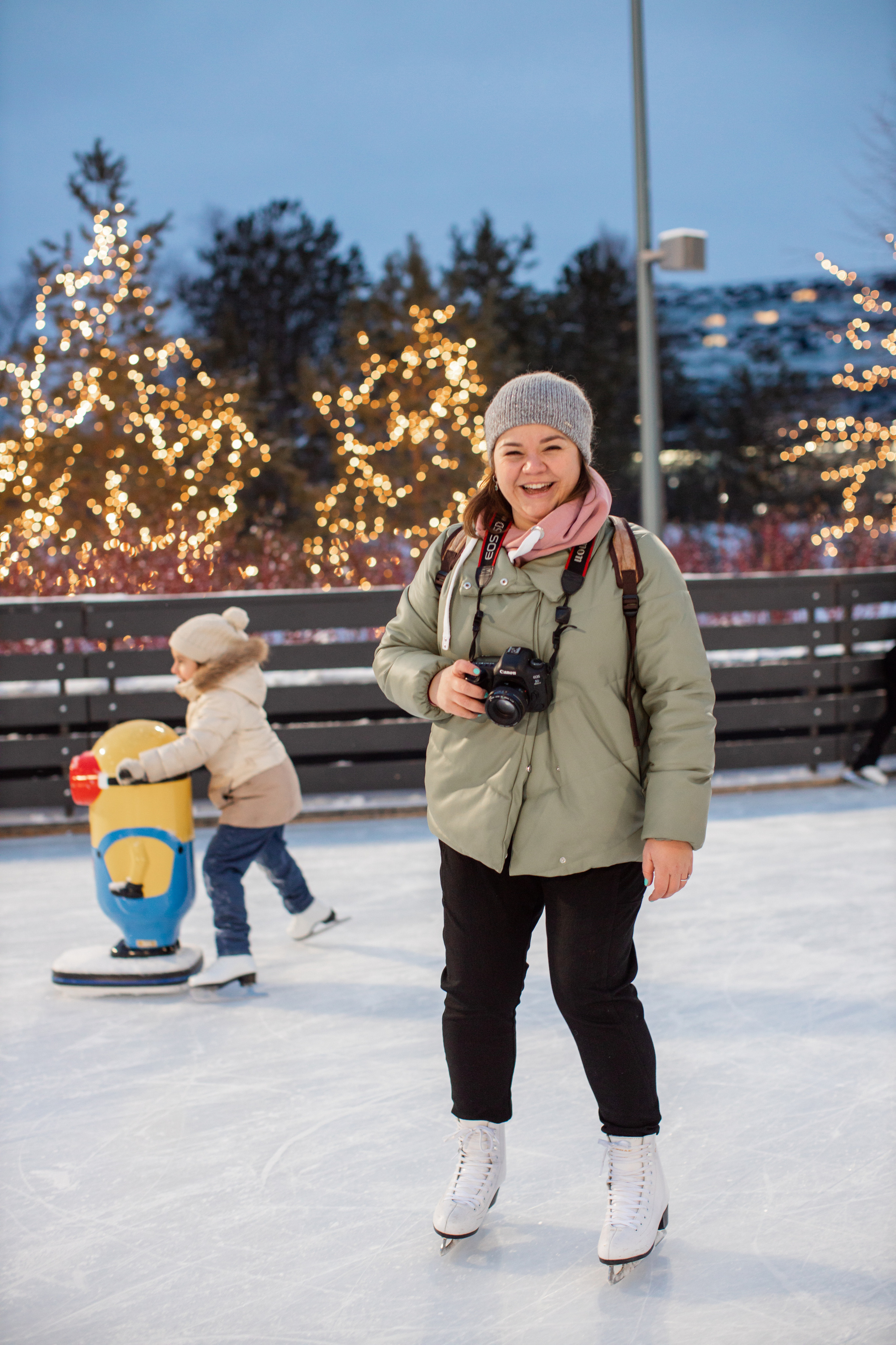 Каток The Rink. Семейный и детский фотограф в Москве Кузьмина Мария
