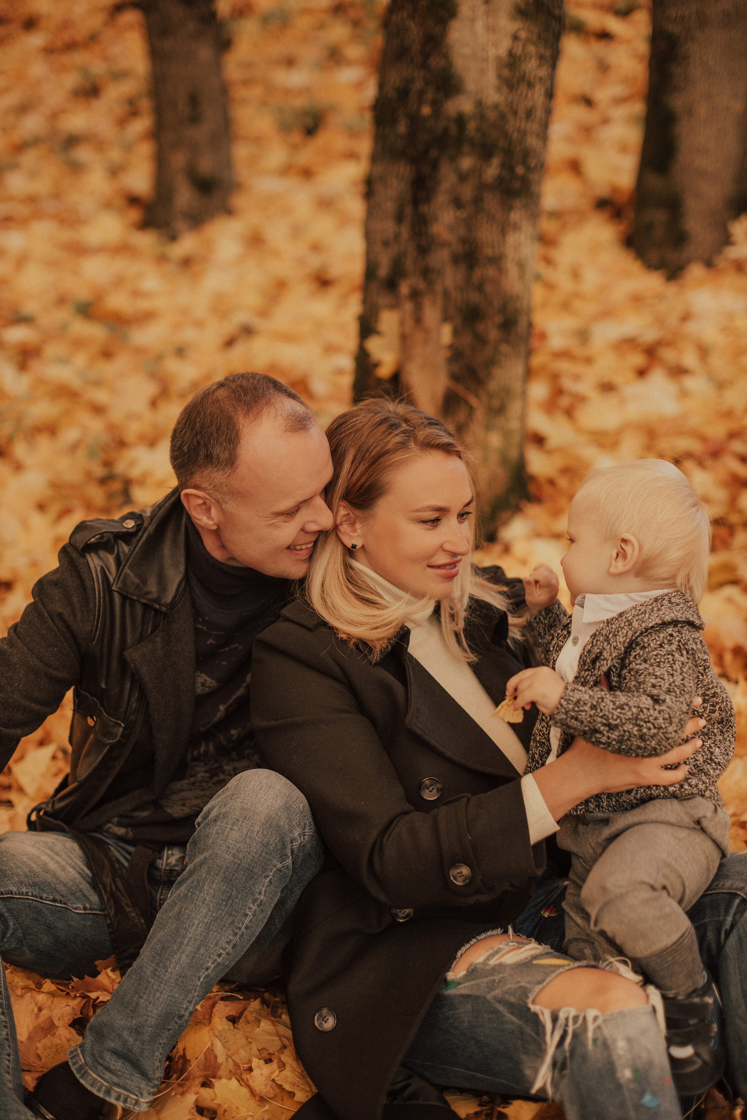 Осенняя прогулка. Семейный и детский фотограф в Москве Кузьмина Мария