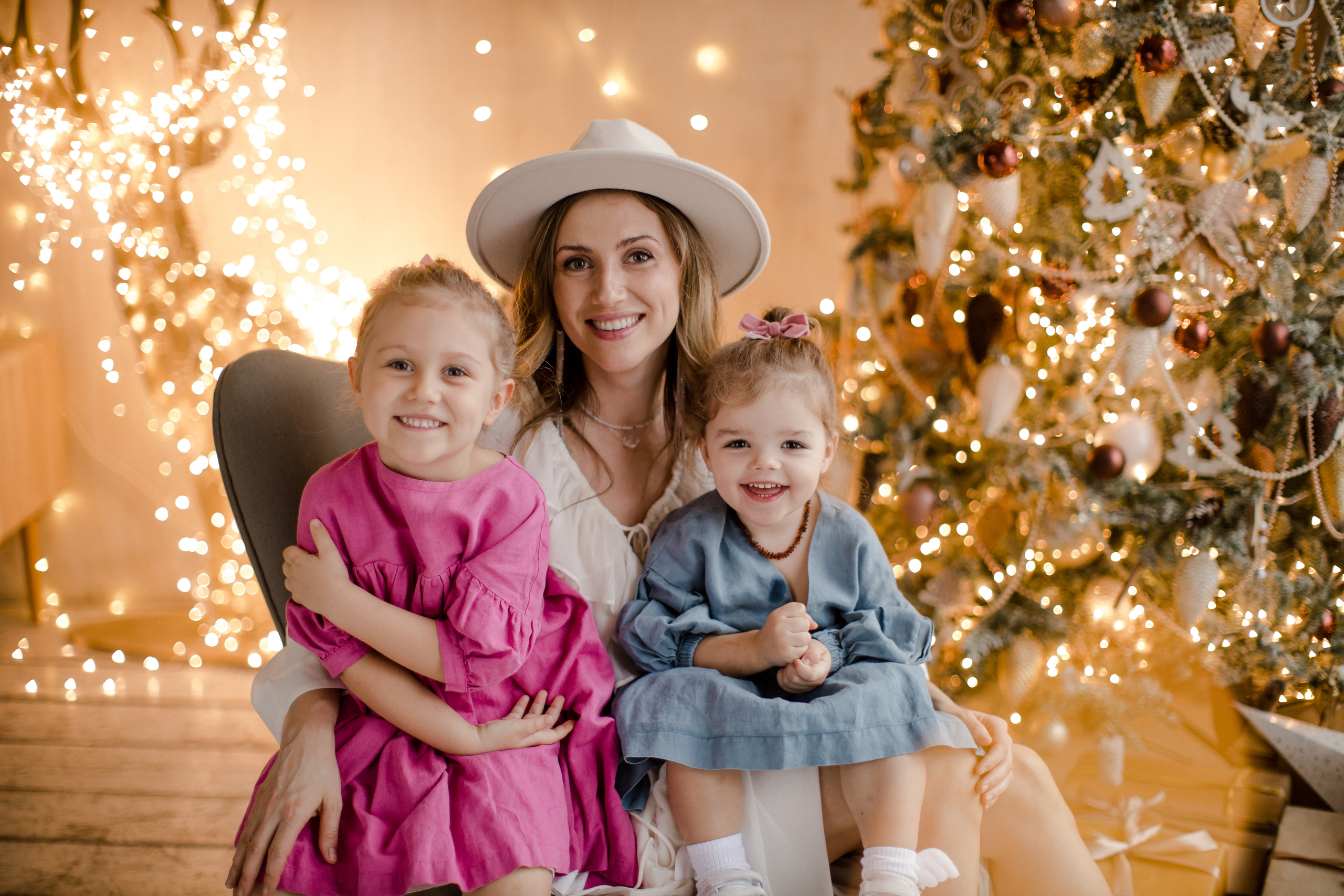 Даша Таня с детьми. Семейный и детский фотограф в Москве Кузьмина Мария