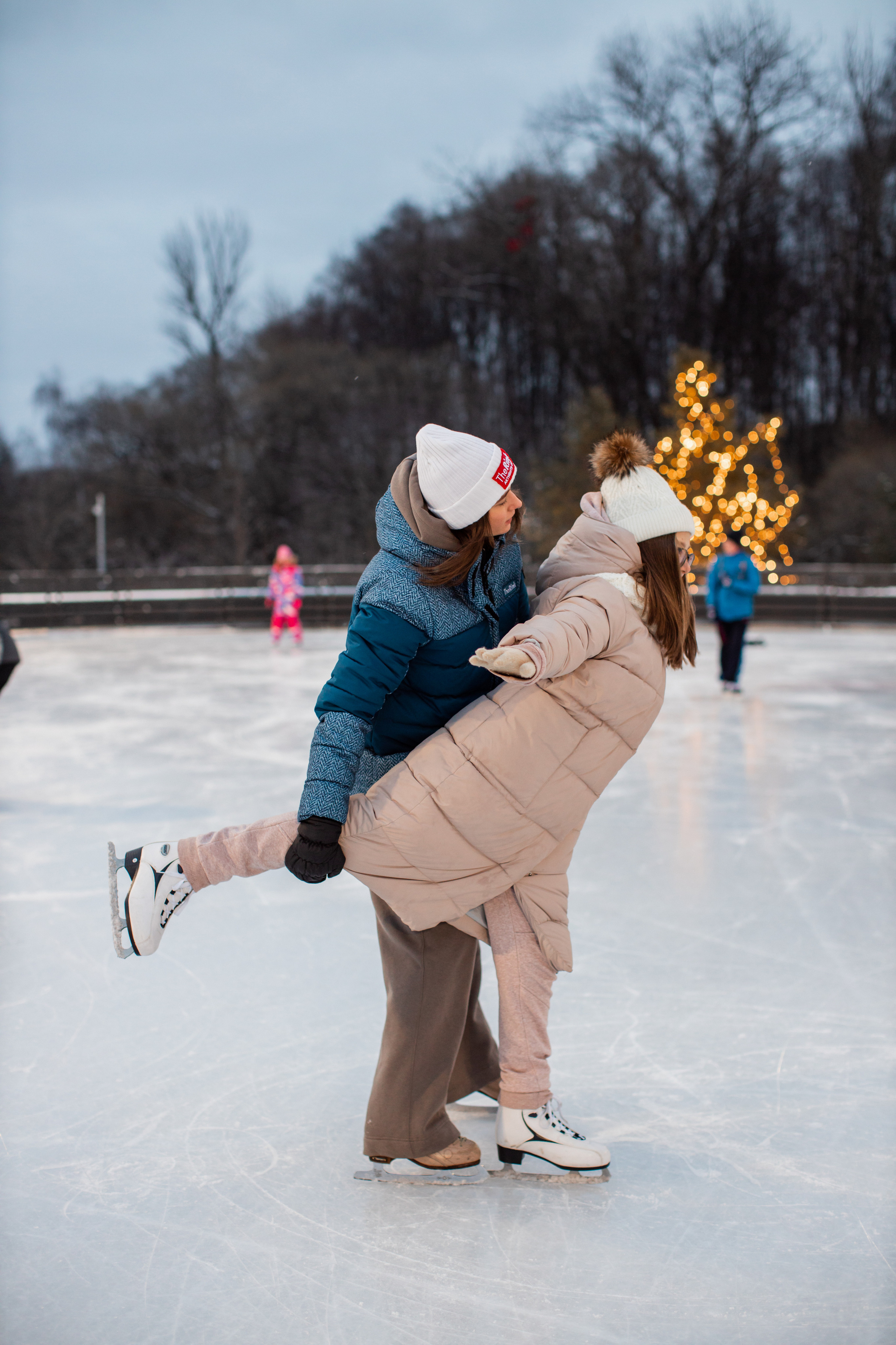 Каток The Rink. Семейный и детский фотограф в Москве Кузьмина Мария