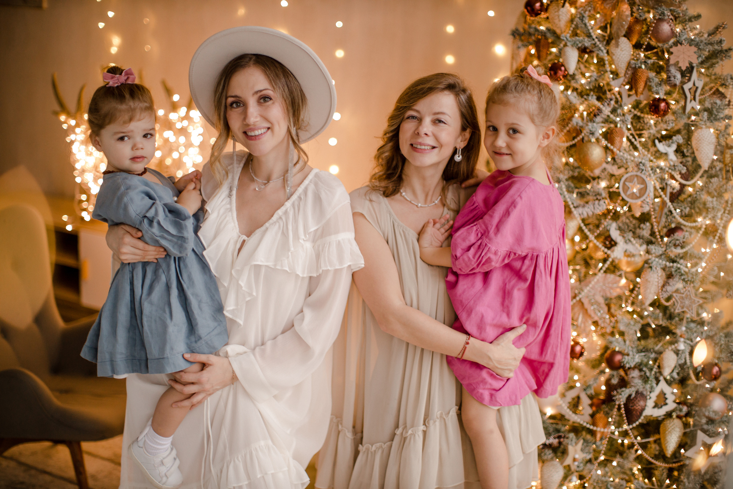 Даша Таня с детьми. Семейный и детский фотограф в Москве Кузьмина Мария