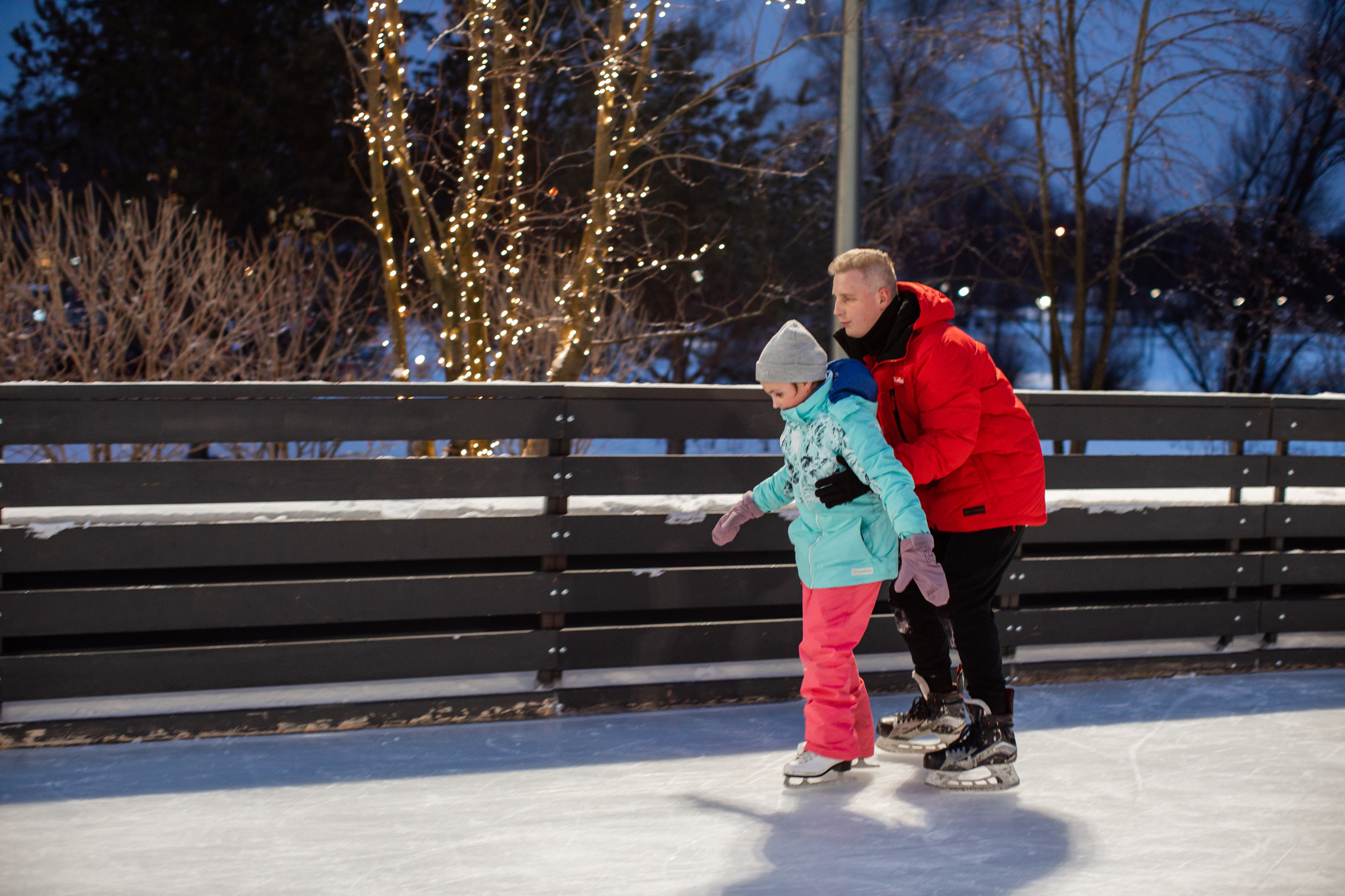 Каток The Rink. Семейный и детский фотограф в Москве Кузьмина Мария