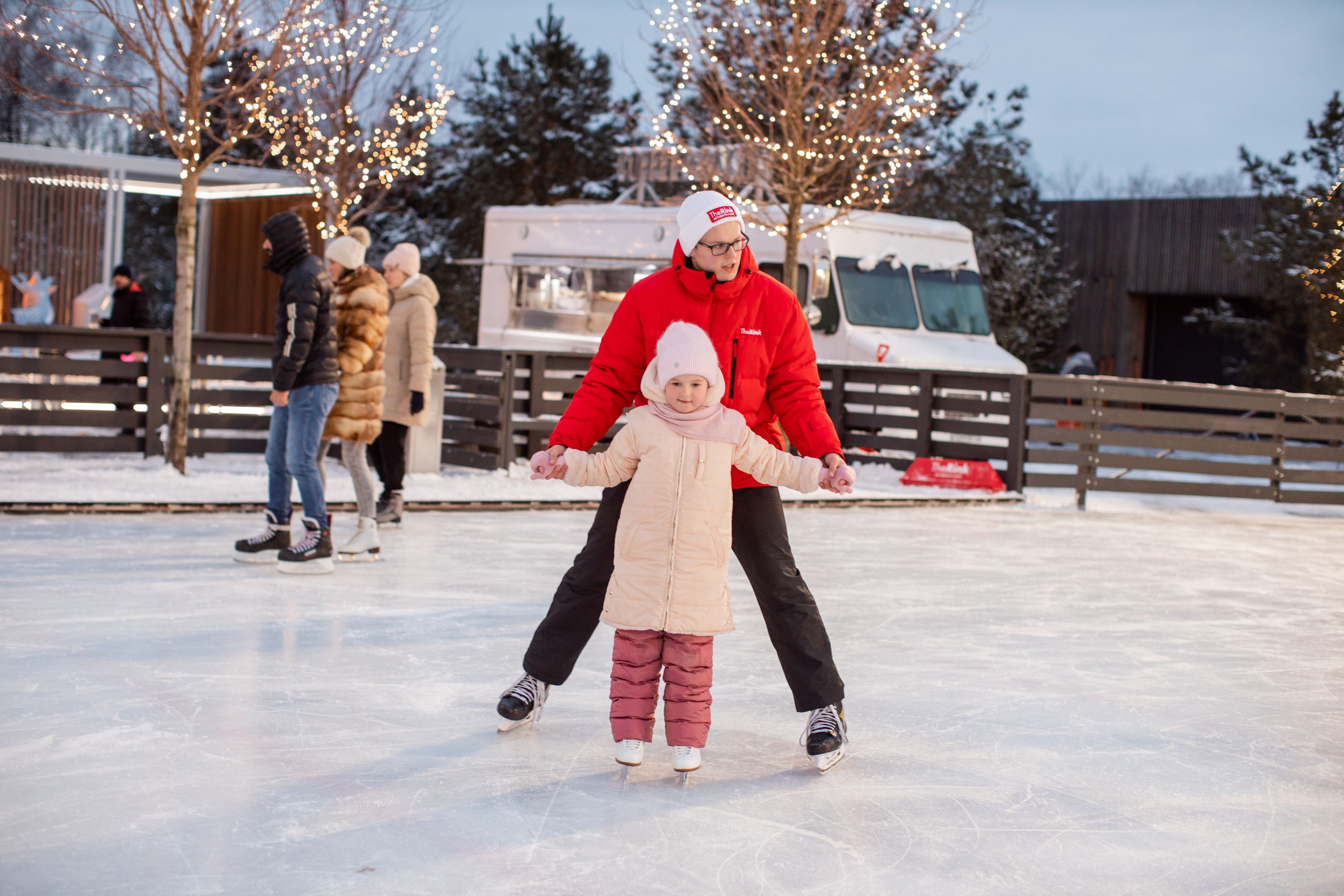 Каток The Rink. Семейный и детский фотограф в Москве Кузьмина Мария