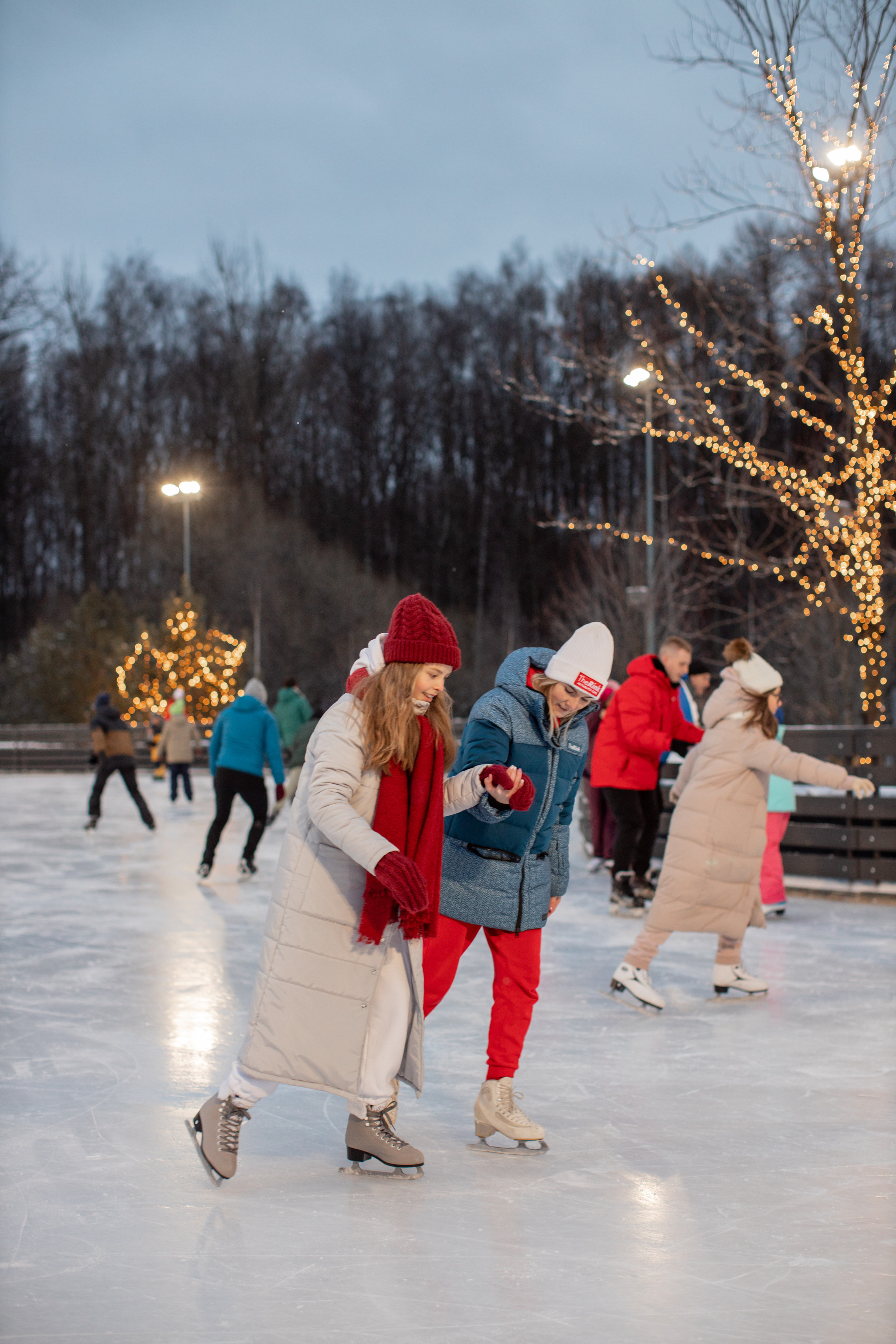Каток The Rink. Семейный и детский фотограф в Москве Кузьмина Мария