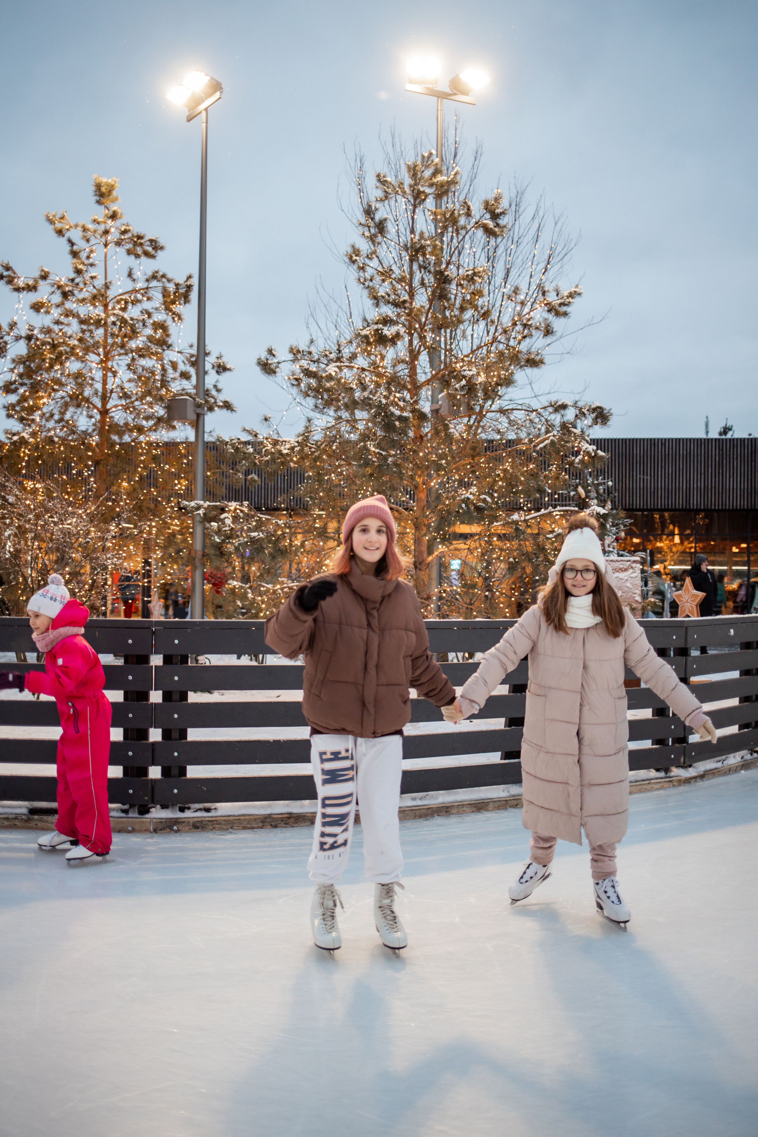 Каток The Rink. Семейный и детский фотограф в Москве Кузьмина Мария