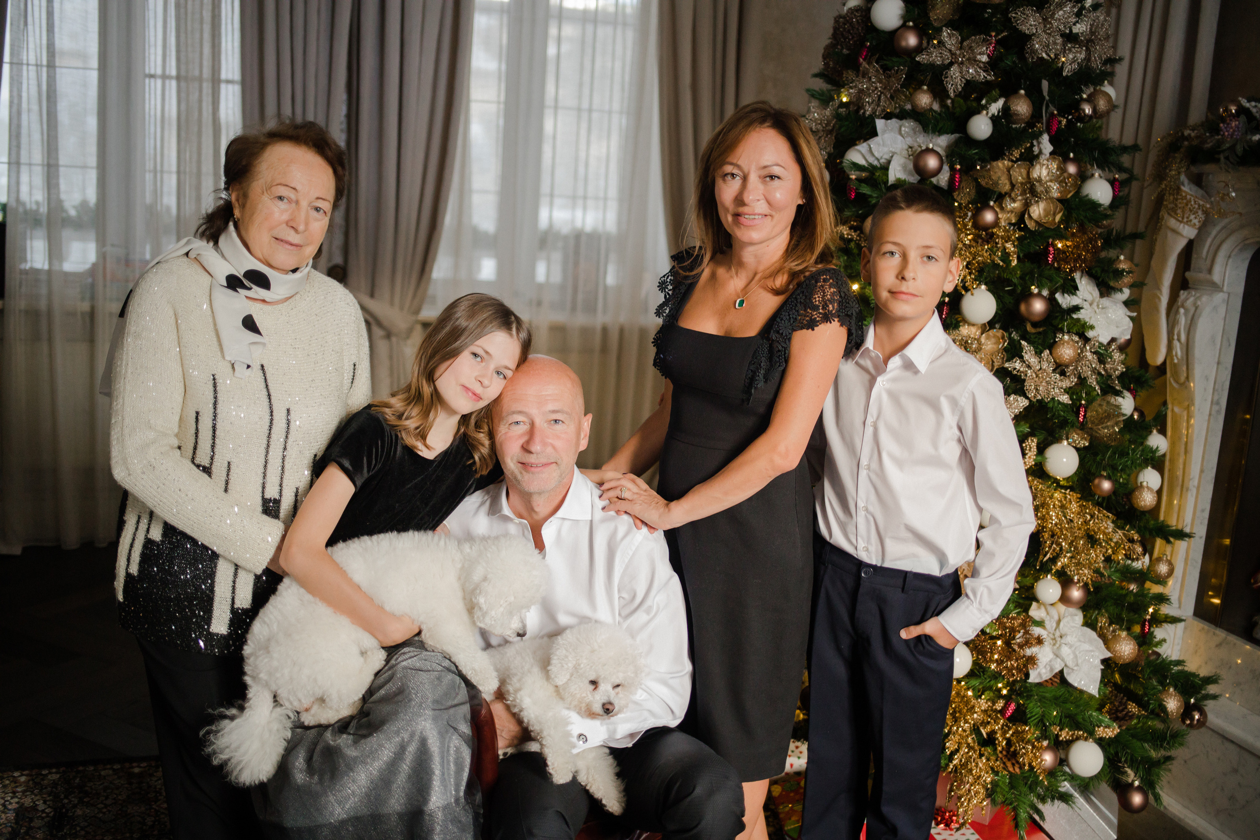 Толя и Лена с детьми. Семейный и детский фотограф в Москве Кузьмина Мария