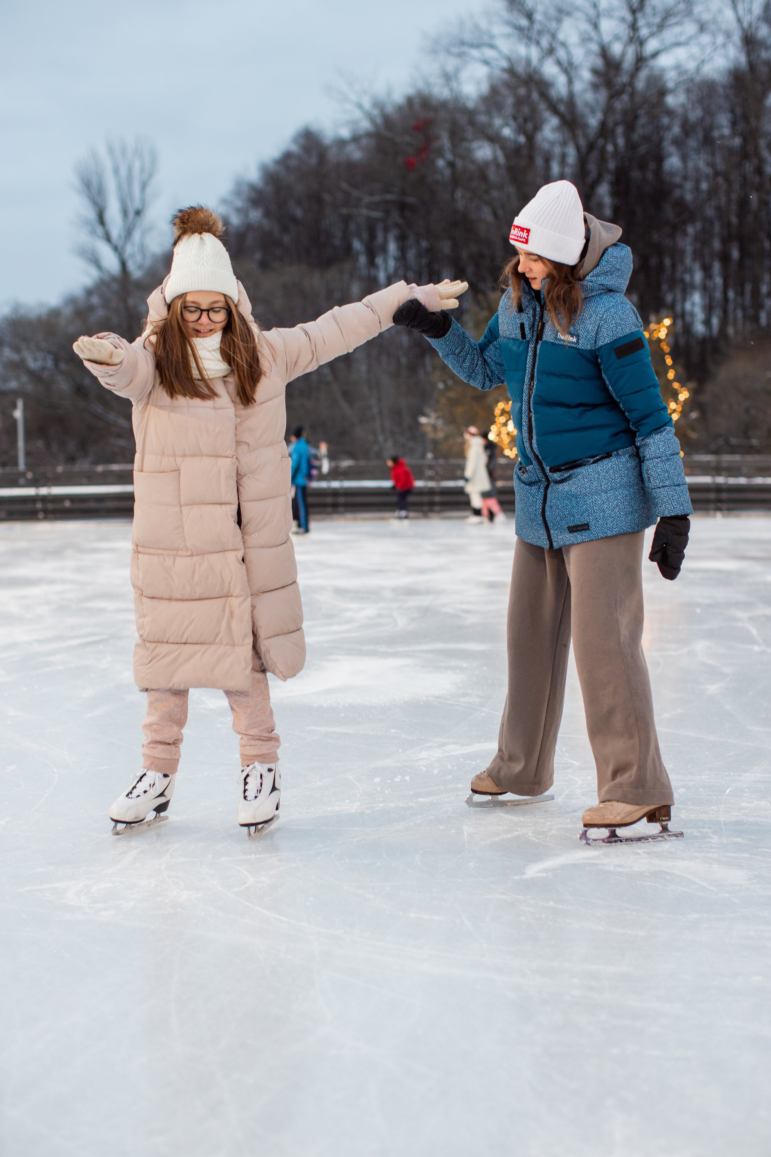 Каток The Rink. Семейный и детский фотограф в Москве Кузьмина Мария