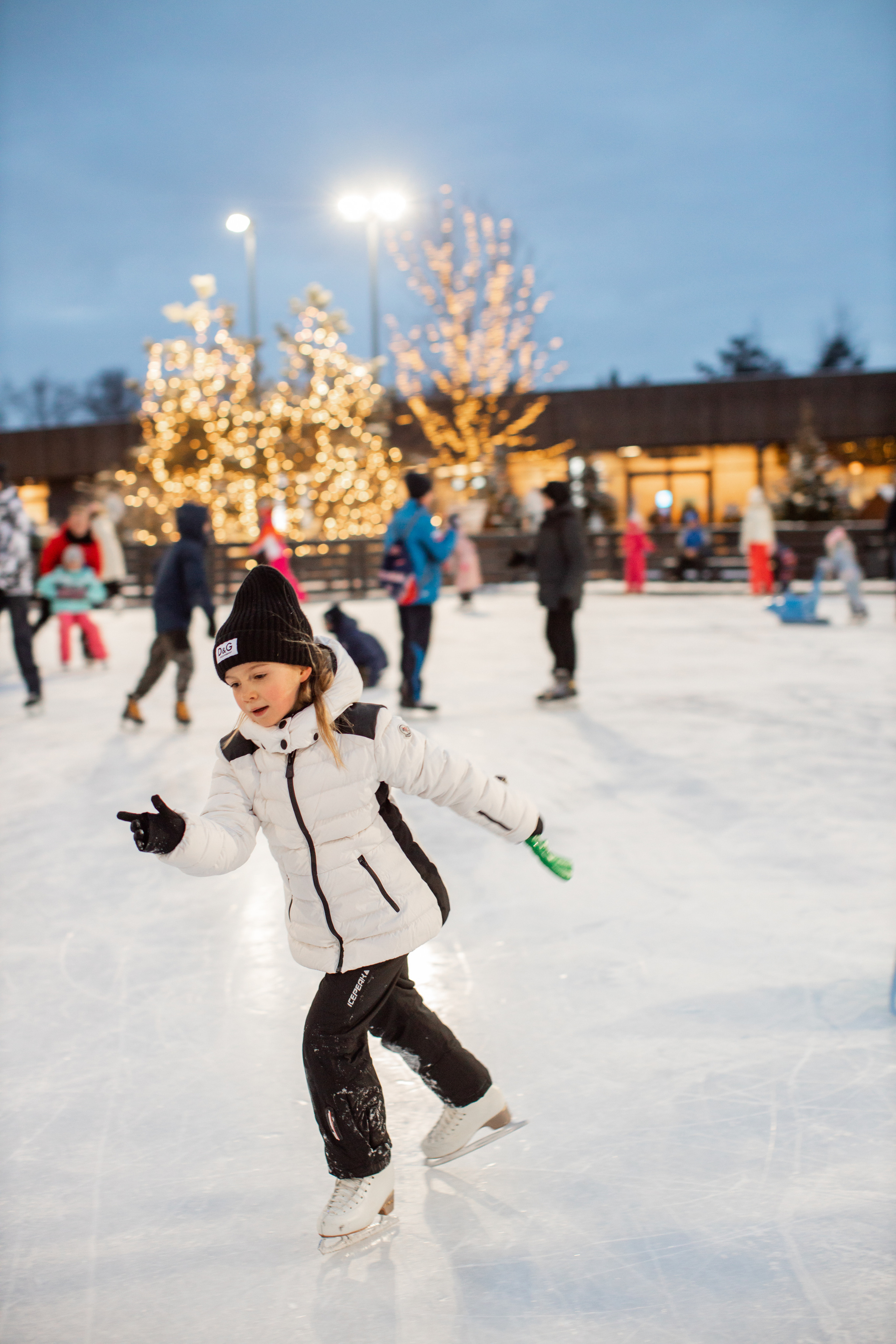 Каток The Rink. Семейный и детский фотограф в Москве Кузьмина Мария