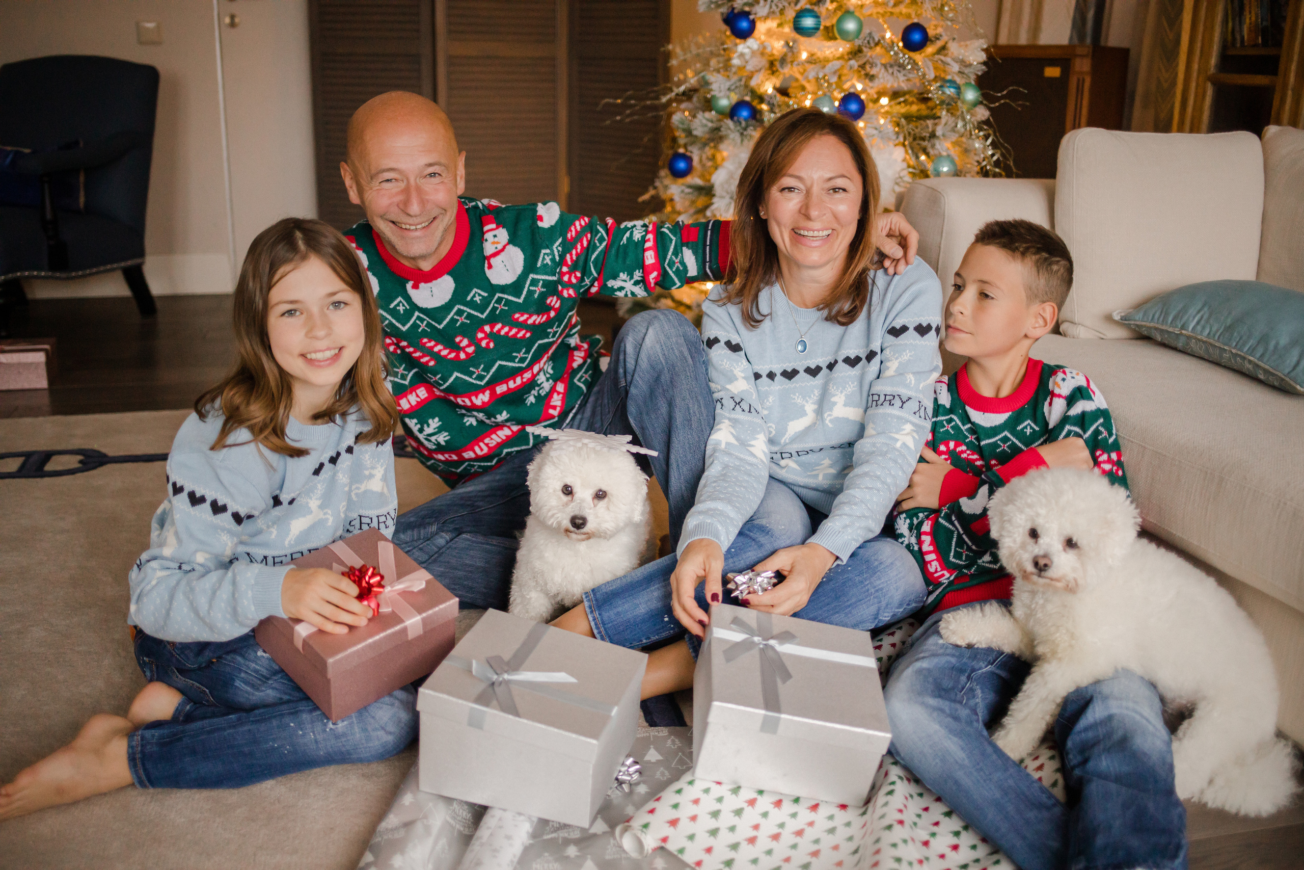 Толя и Лена с детьми. Семейный и детский фотограф в Москве Кузьмина Мария
