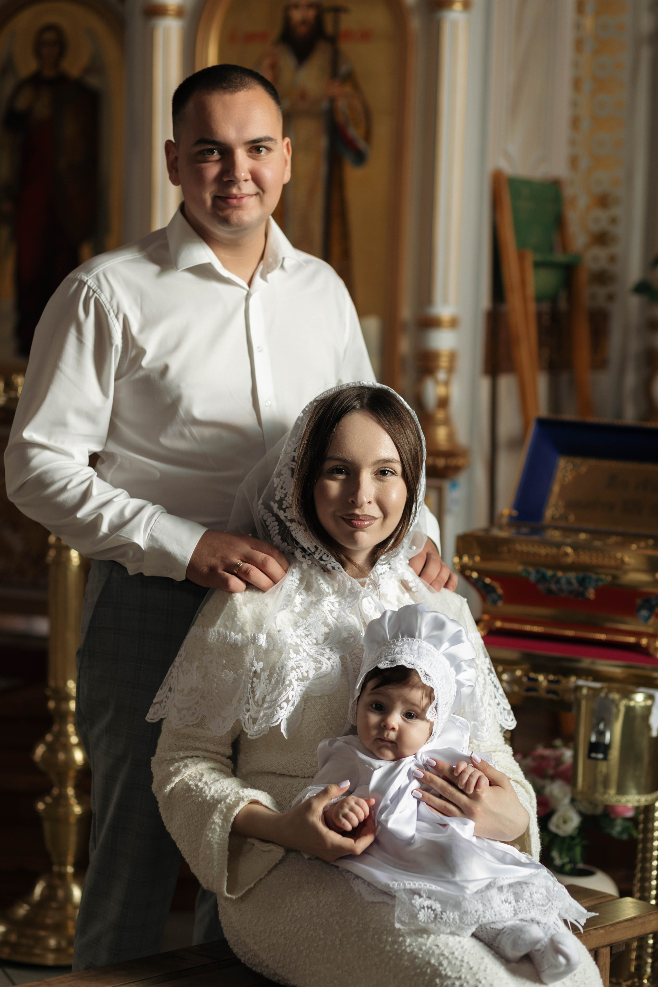 Таинство Крещения Есении. Фотограф Сальск Катерина