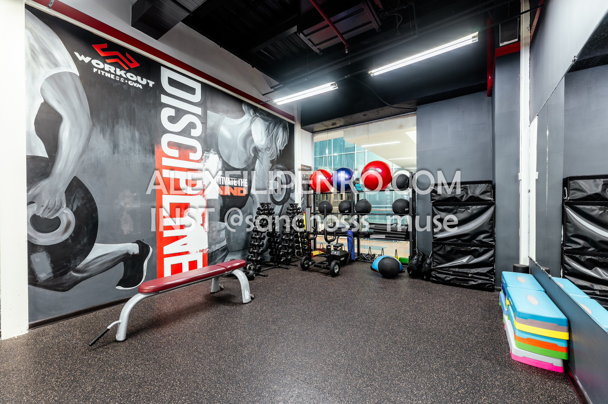 WORKOUT Достык 18. Фотограф интерьера недвижимости и архитектуры в Астане