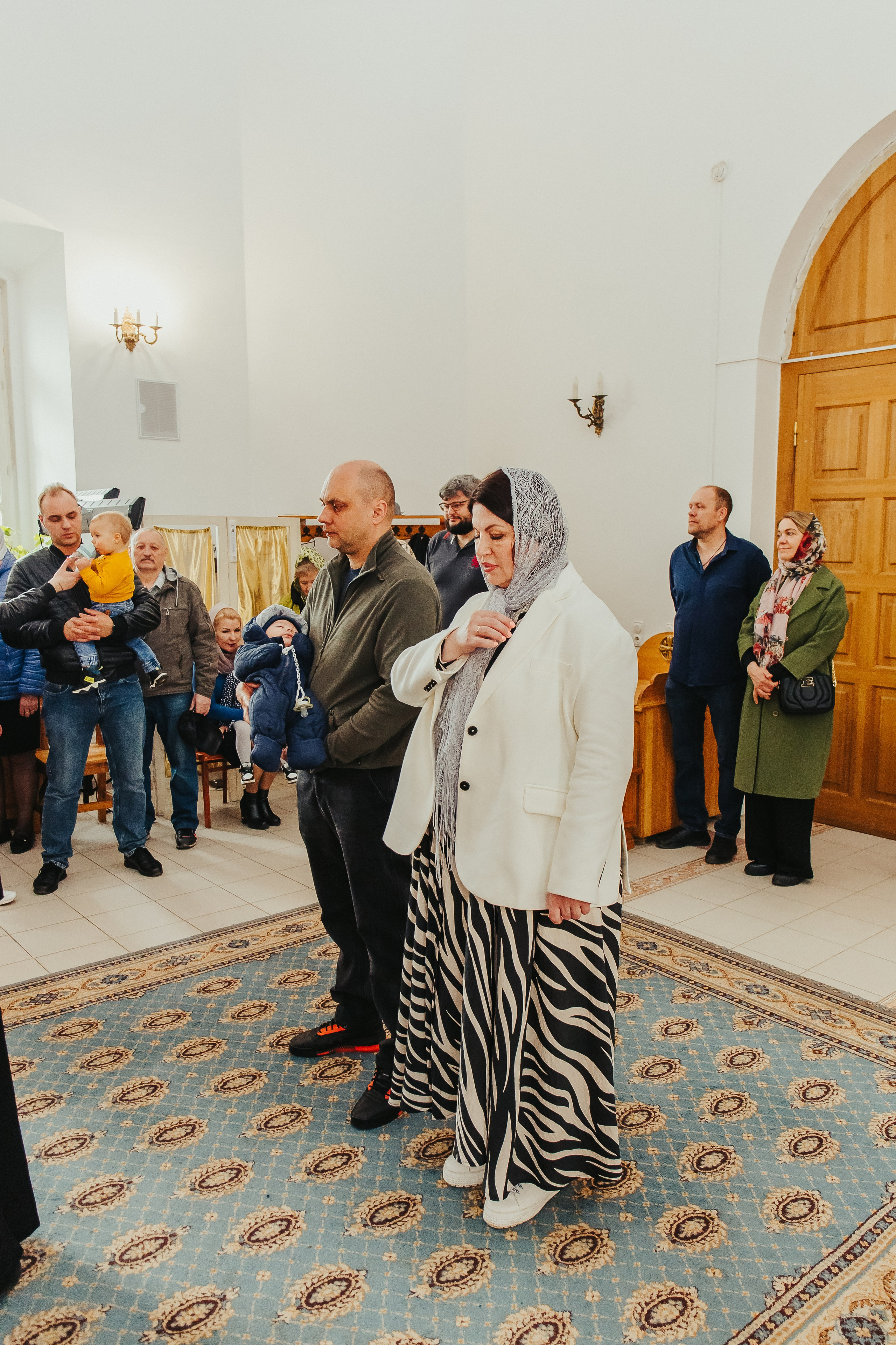 Фотосъемка крещения ребенка. Фотограф новорожденных и детский в Сергиевом Посаде Кругликова Юлия