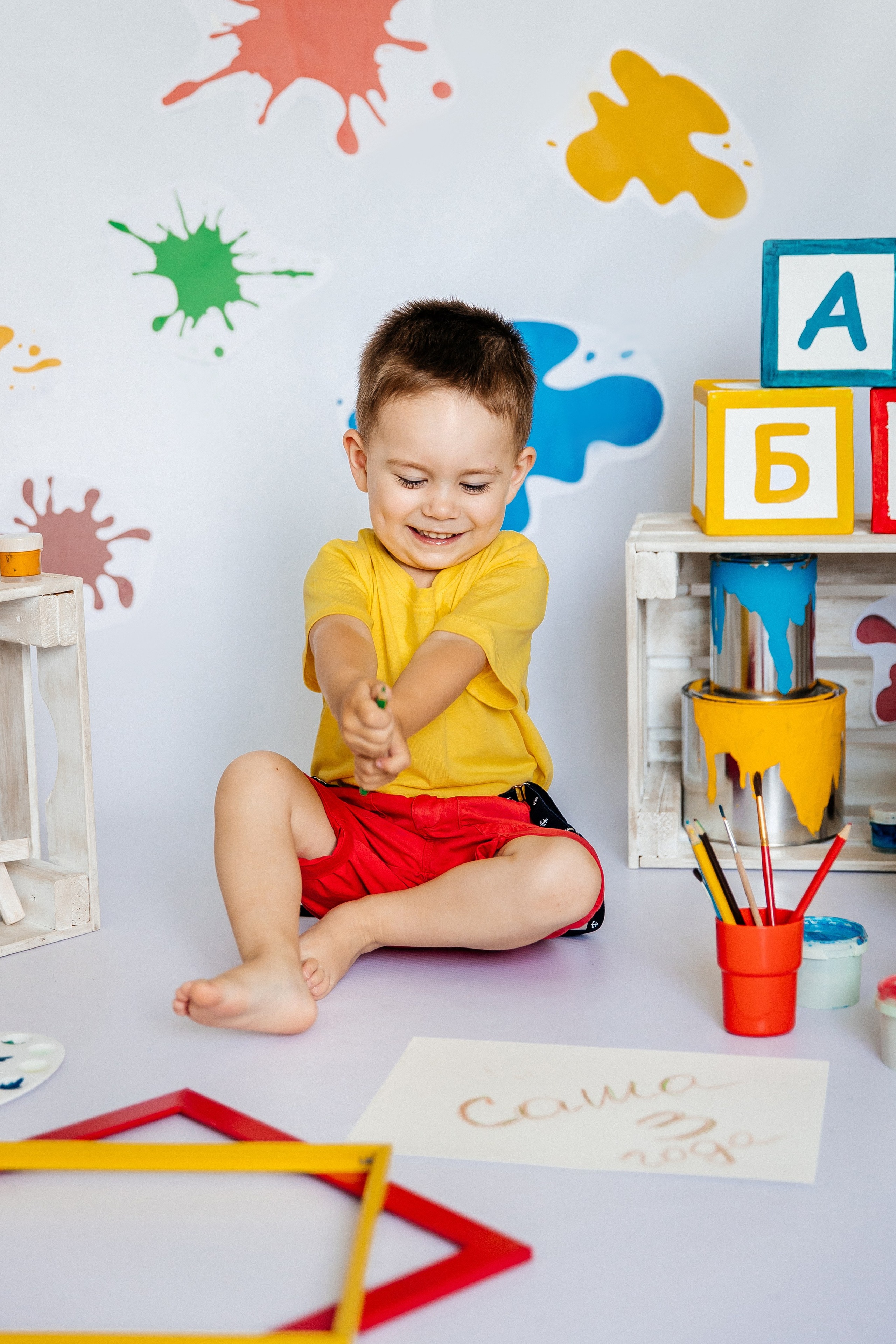 Краски. Детский фотограф, выпускные альбомы в Нижнем Новгороде Бодягина Мария