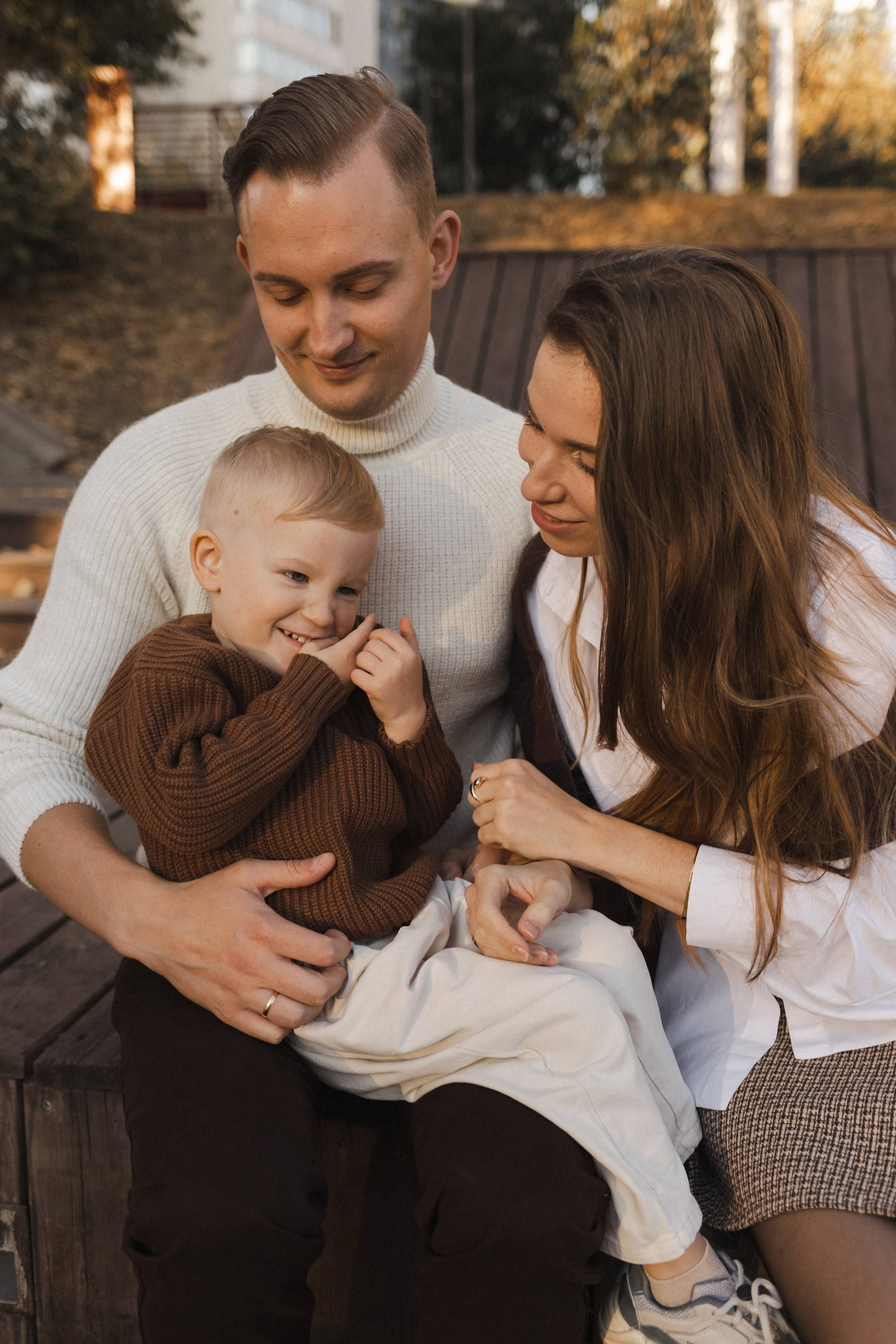 Илья, Марина и Максим. Семейный фотограф в Москве