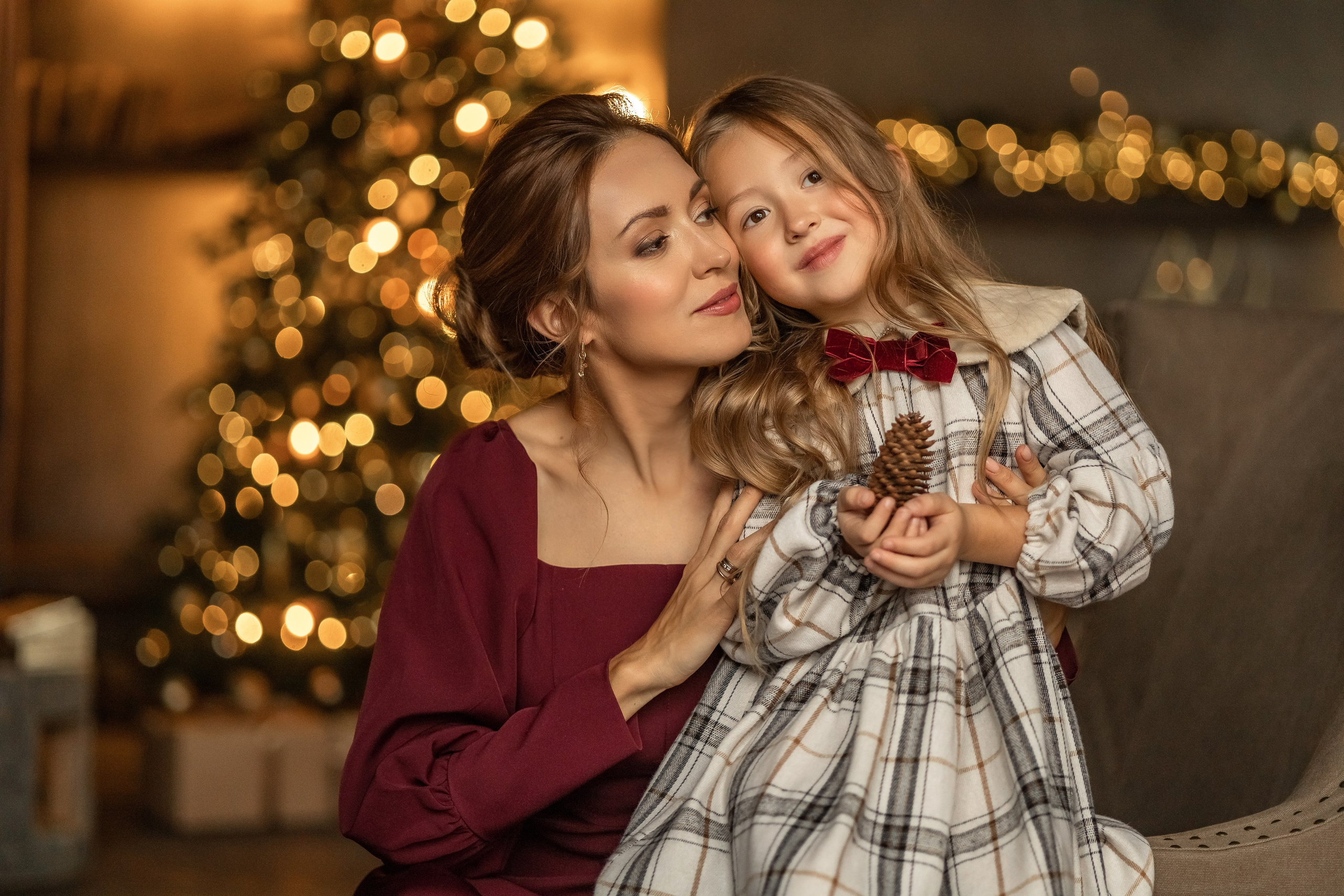 Новогодние студии. Семейный и детский фотограф в Москве Анна Чертополох