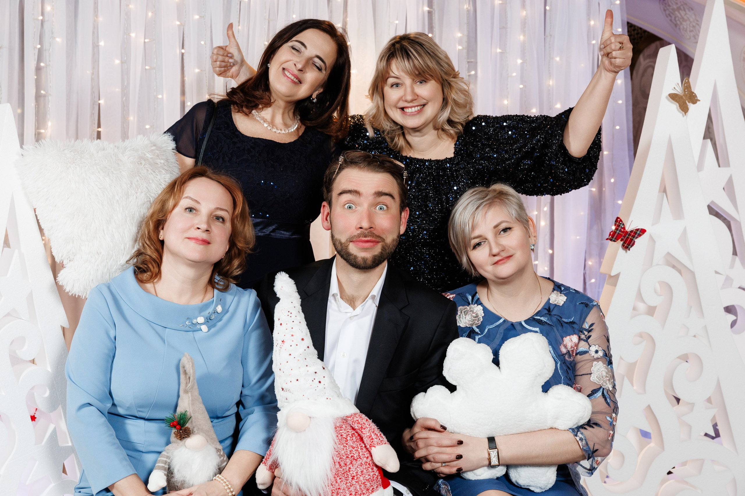 Новогодний корпоратив в ресторане Тройка. Фотограф в Санкт-Петербурге — Сергей Петров