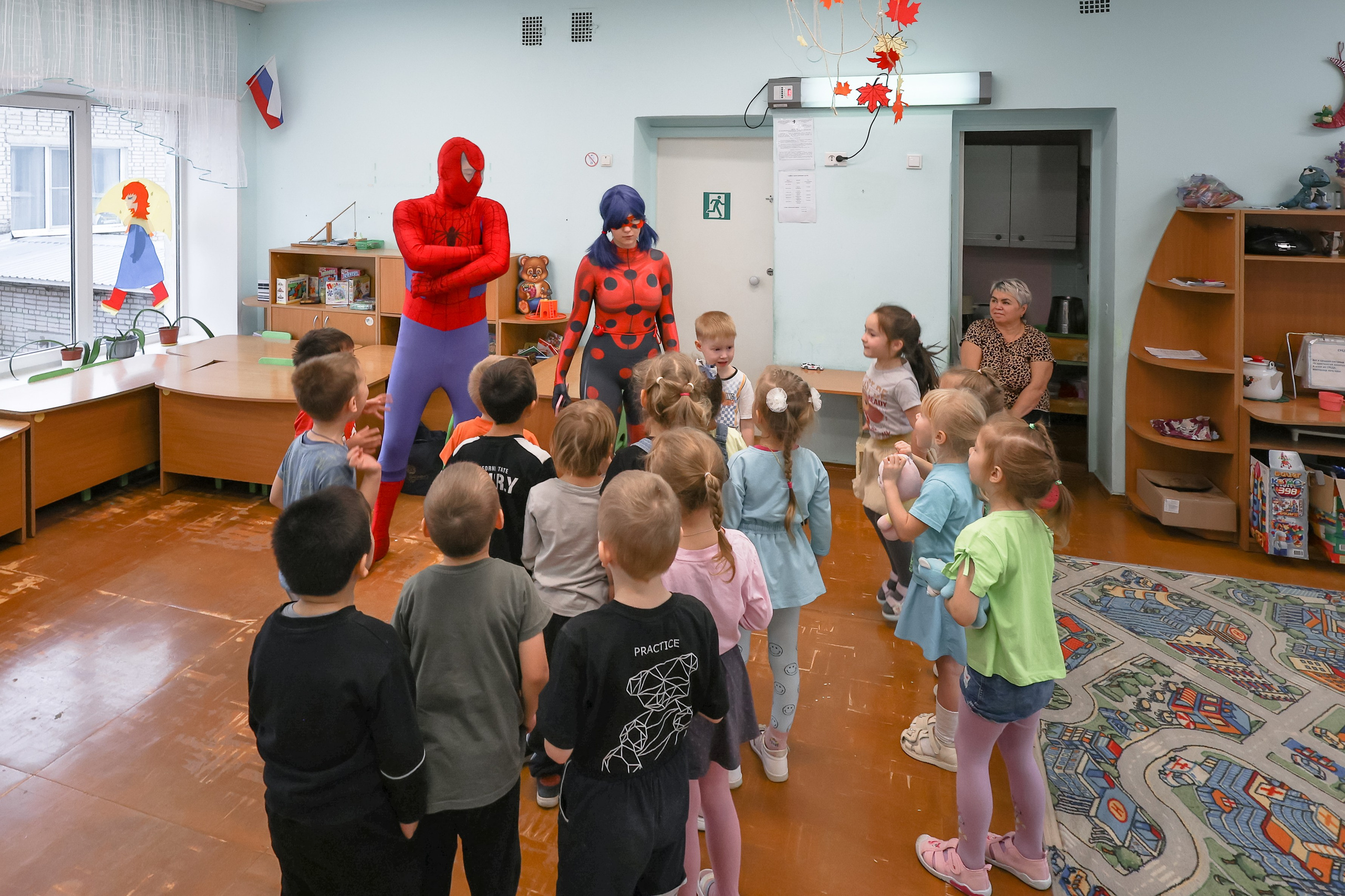 Аниматоры в детском саду на дне рождения ребенка