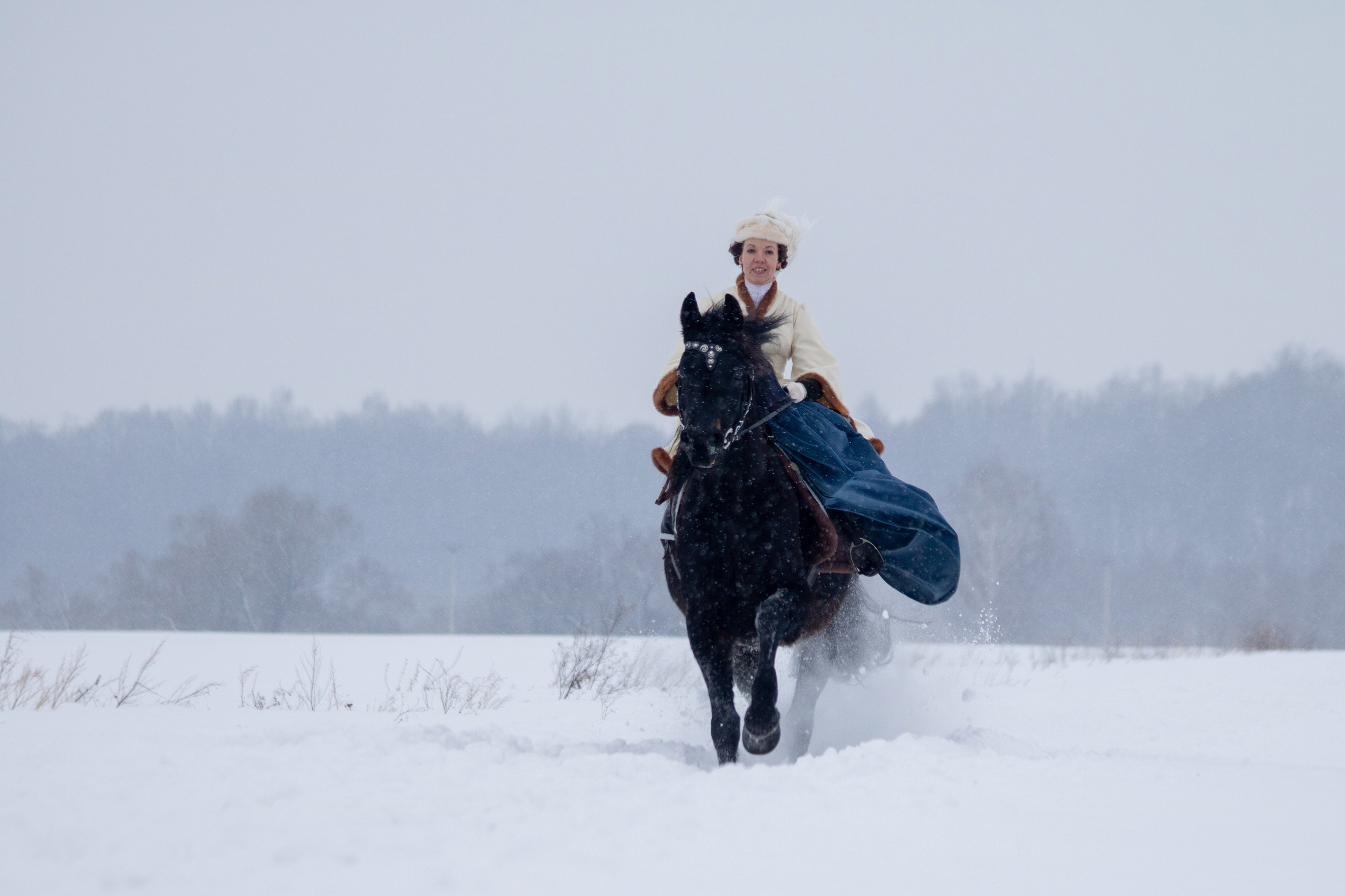 Конно-псовые охоты. Балетный фотограф в Москве Галина Молчанова