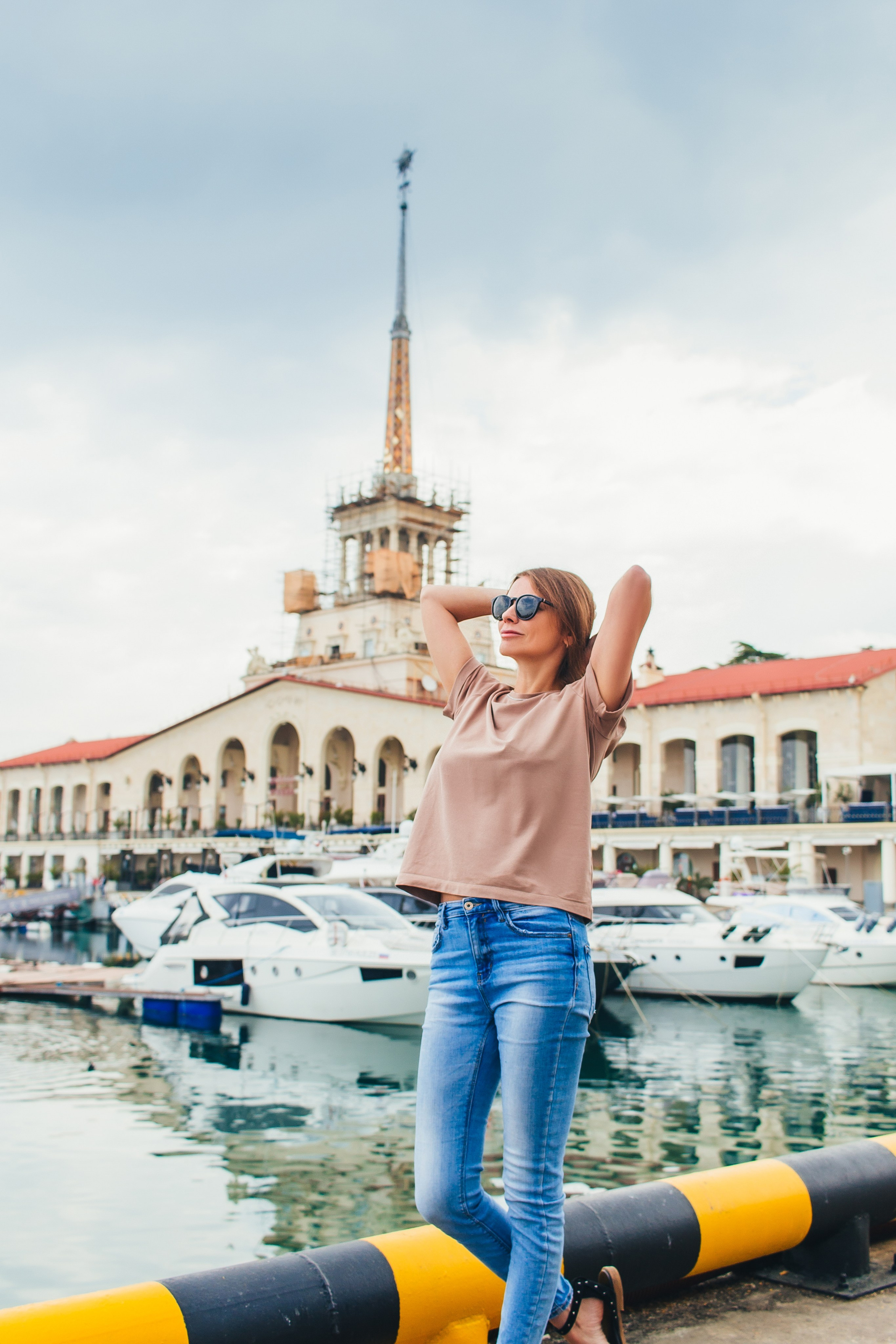 Фотосессия на Морском вокзале Сочи. Фотограф Сочи Адлер. Солькаева Анастасия