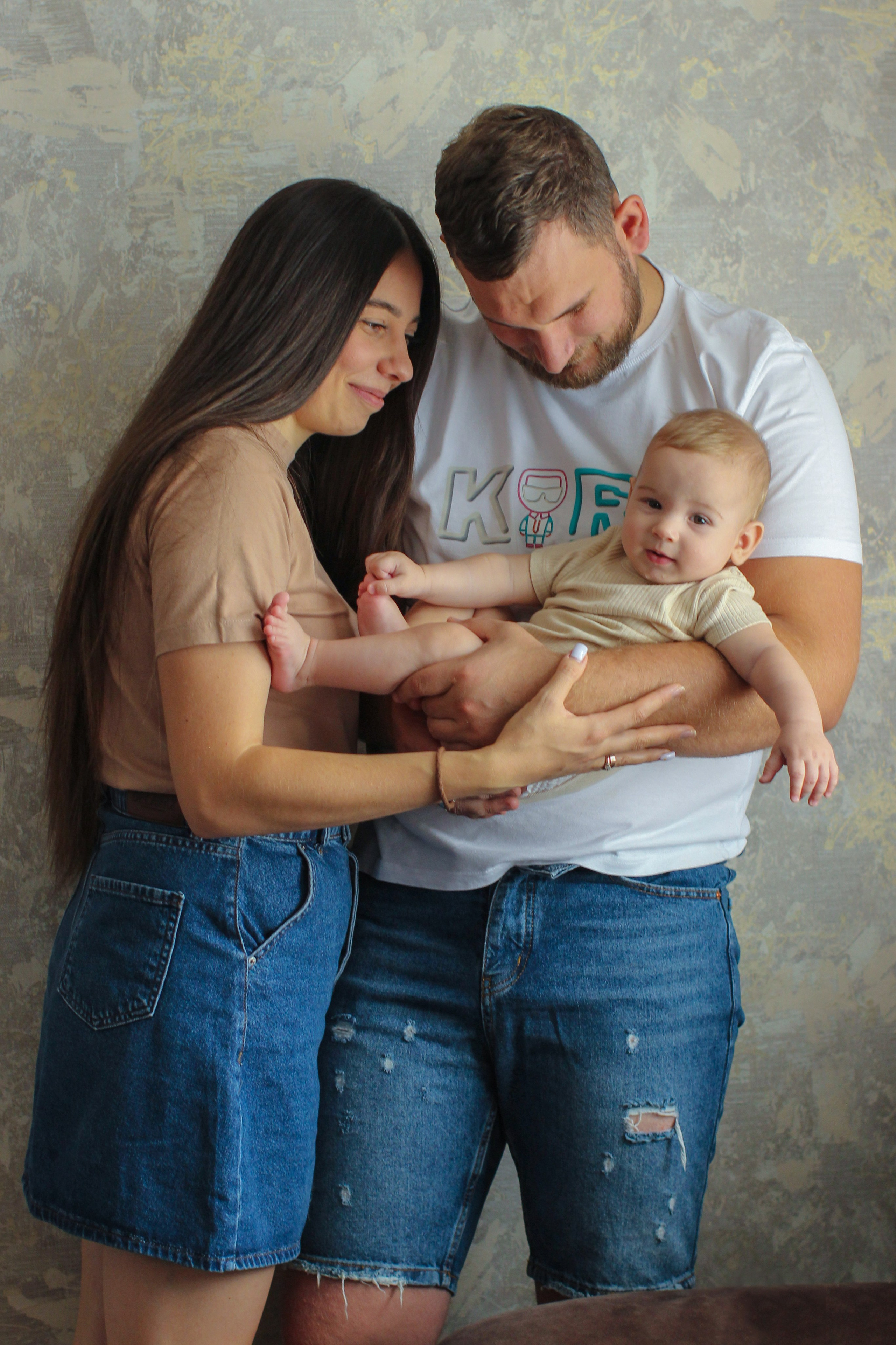 Сергей, Алена и Матвей. Семейный и детский newborn фотограф в Ростове-на-Дону Наталья Лебедева