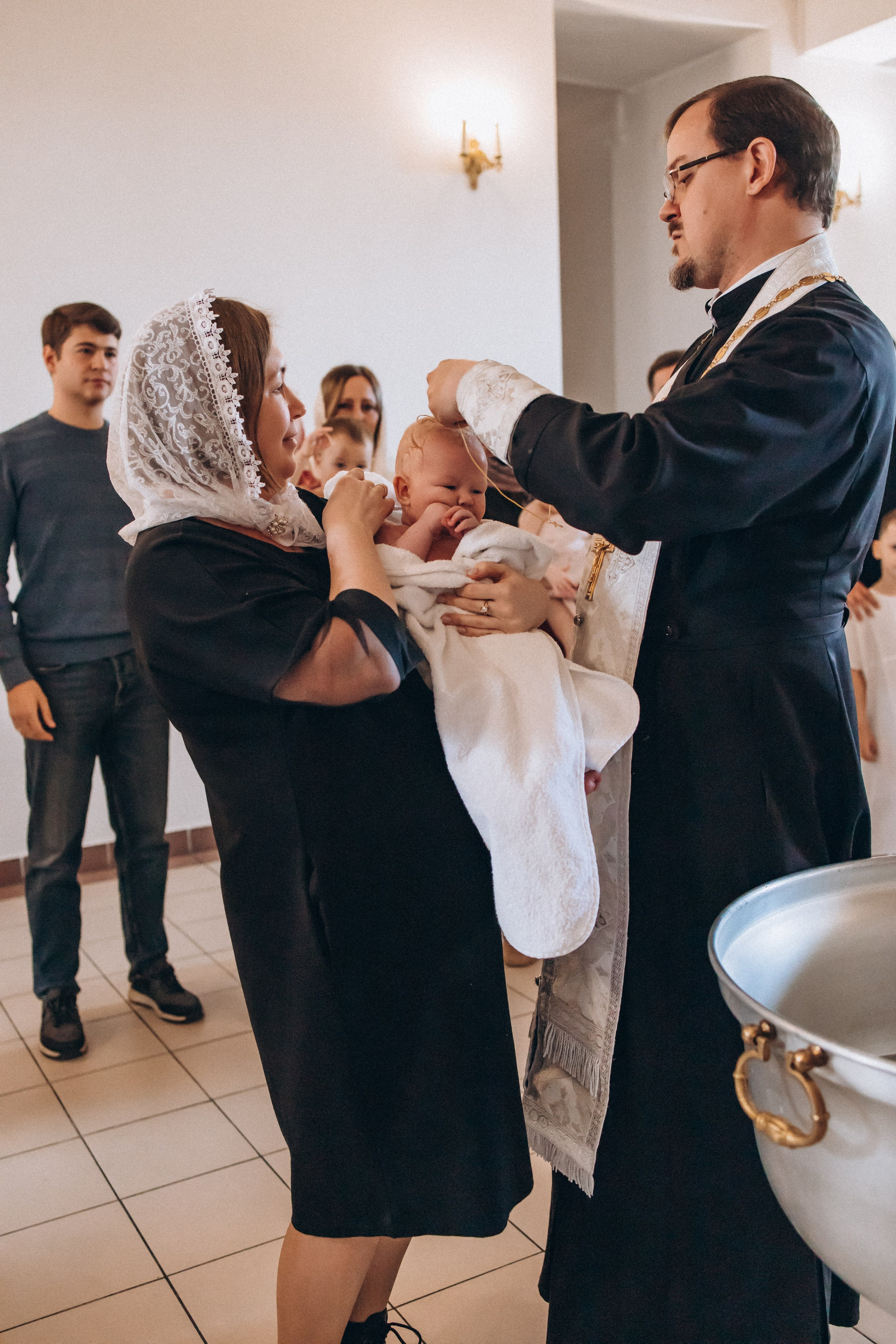 Крещение. Семейный фотограф Нижневартовск Тюмень Ефимова Ирина