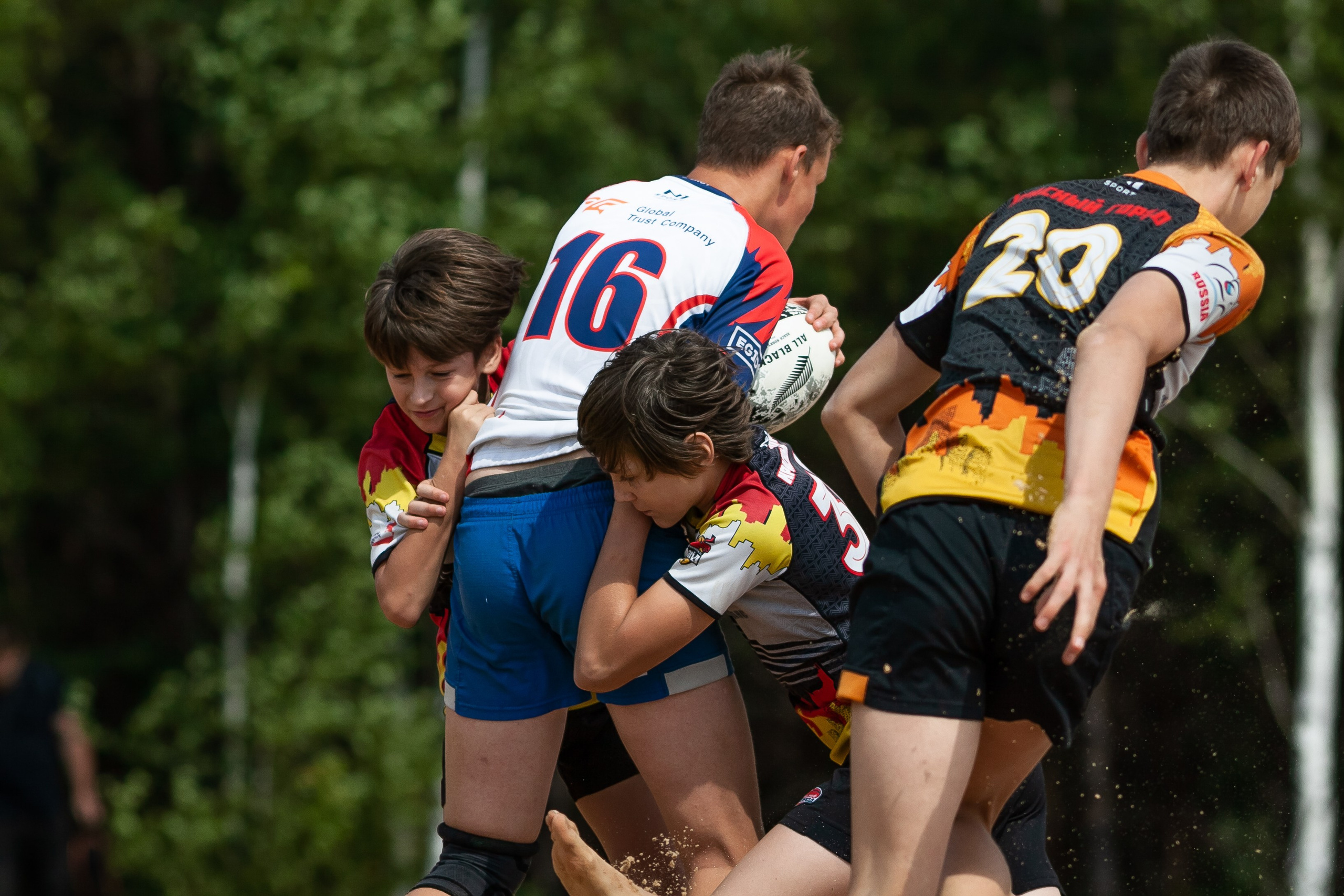 «Кубок «Молота» по пляжному Регби. Фотография