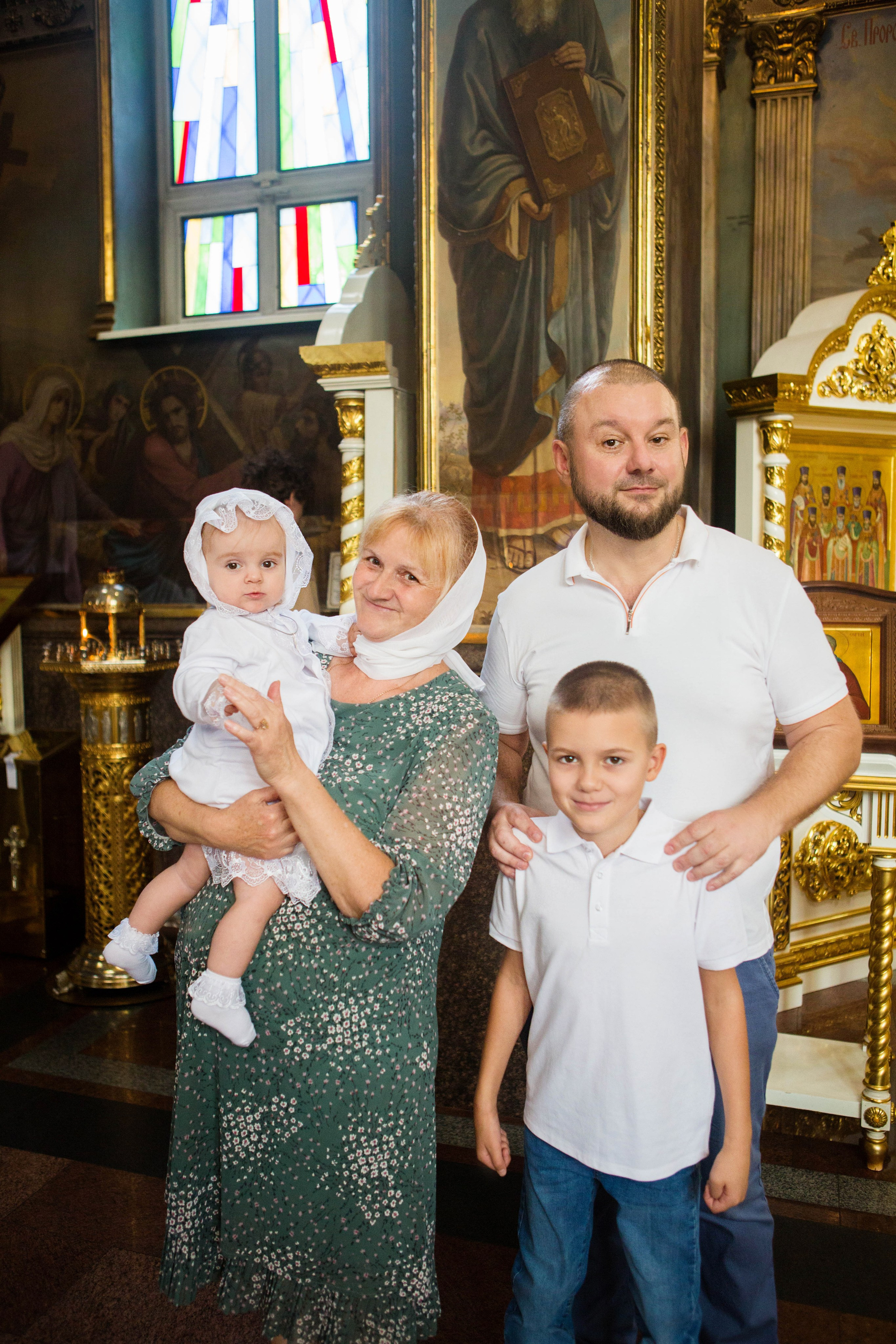 Крещение Дарьи. Храм в честь иконы Божией Матери Целительница. Свадебный семейный и детский фотограф в Краснодаре Карина Федоровская