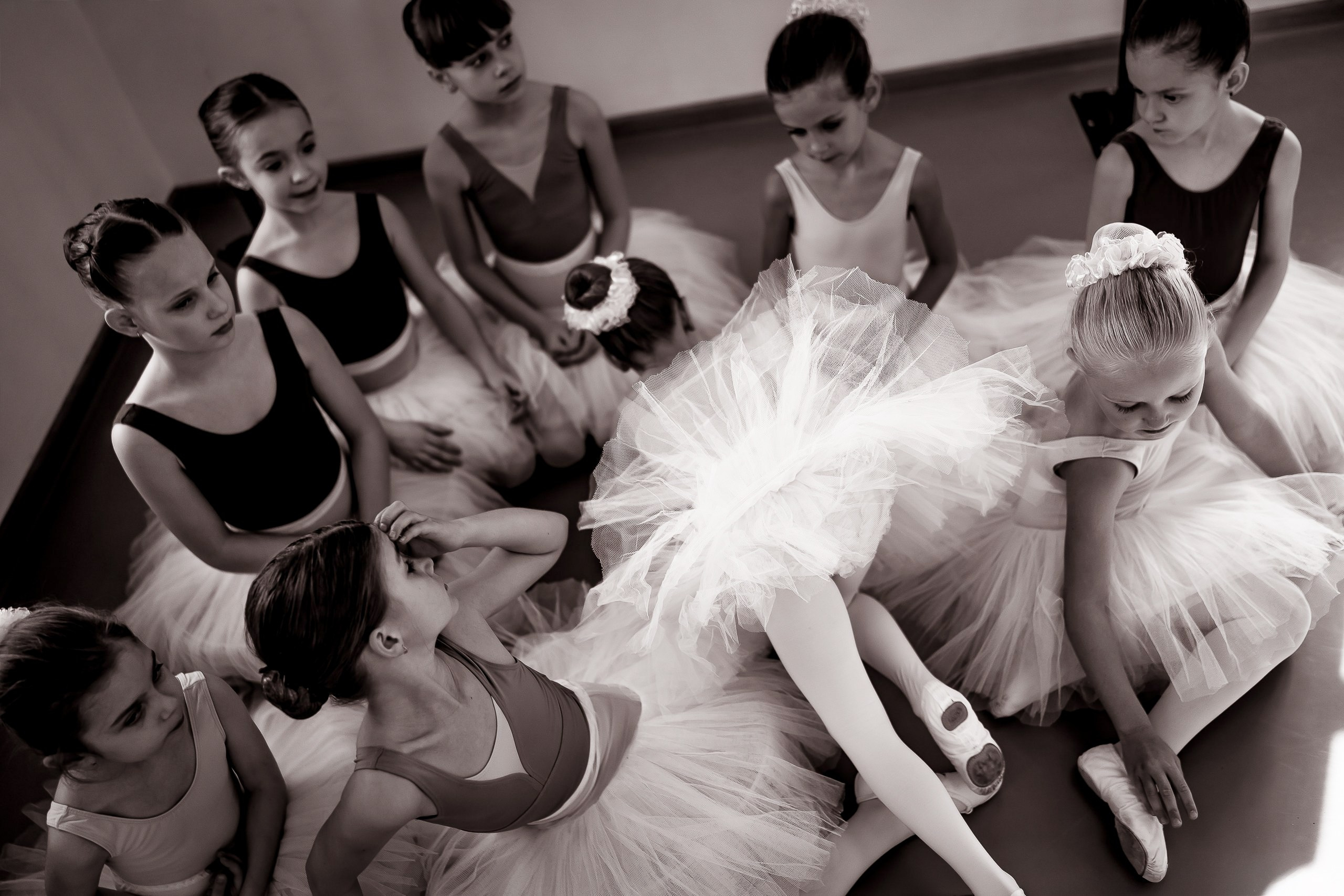 Занятие в хореографической студии Ксении Белой. Семейный фотограф в Москве Ирина Жур