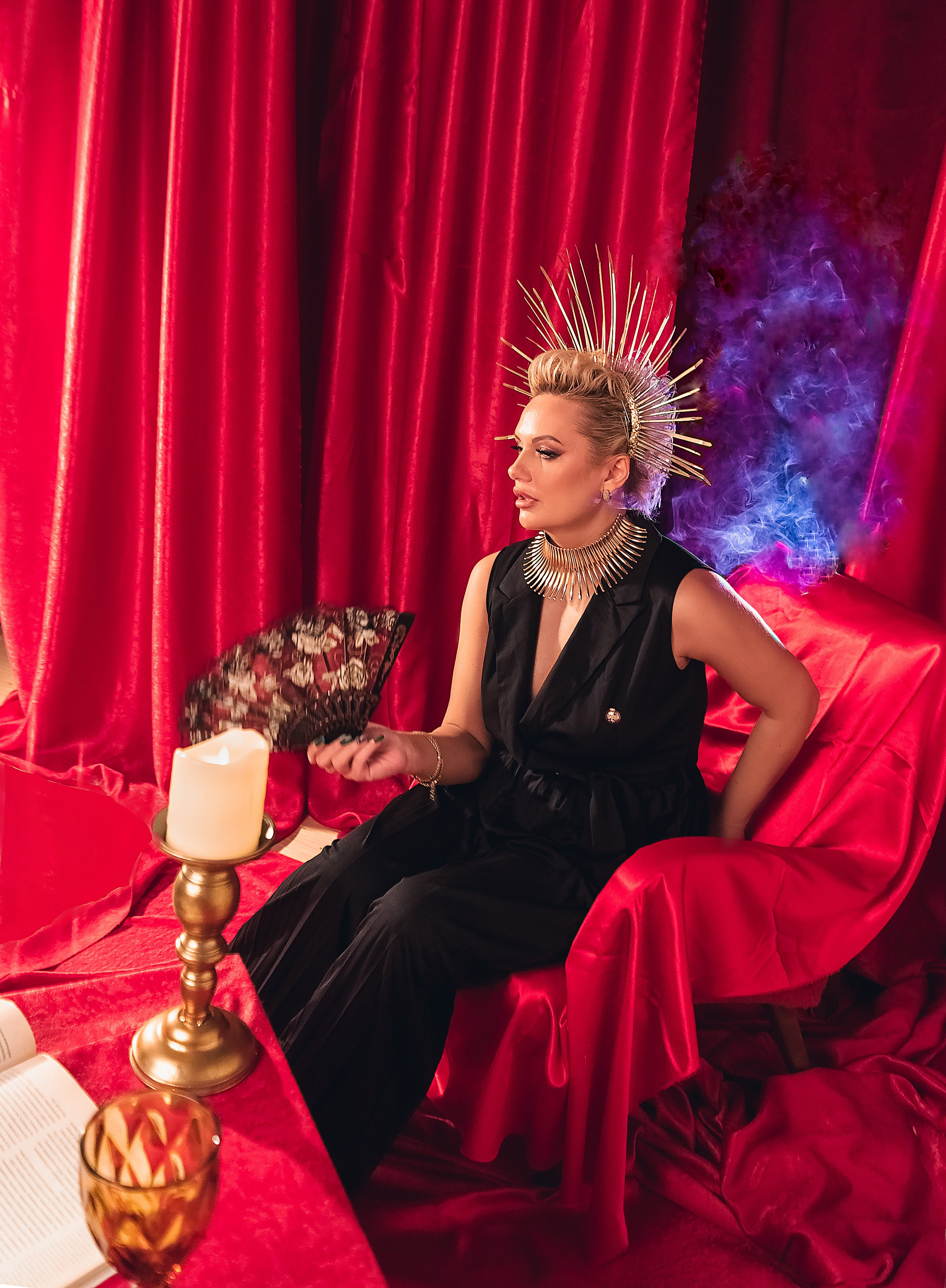 ЛЕДИ GАдалка. Фотограф Тула творческие фотосессии недорого Ольга Ромашина