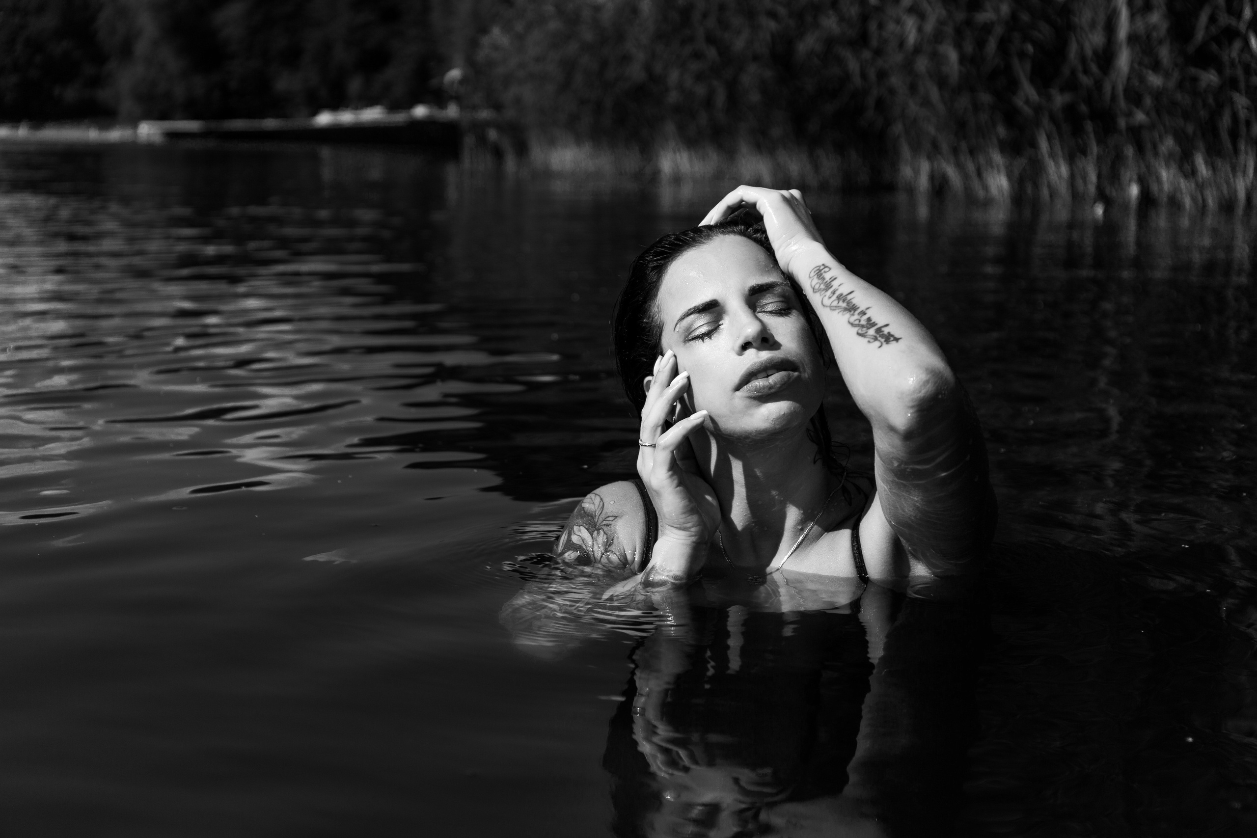 Фотосессия на воде