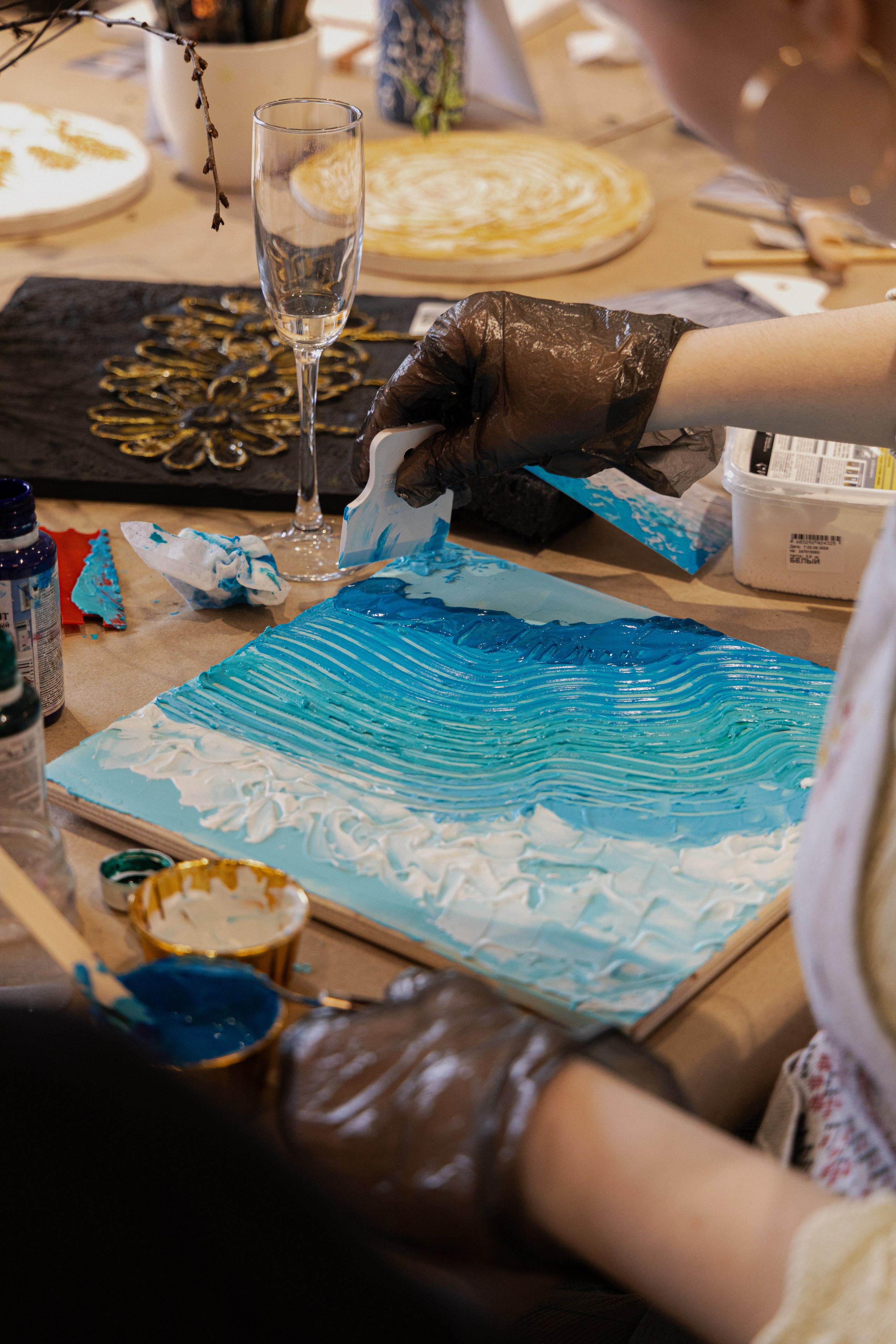 МК Текстура. Анастасия Ракчеева Художник