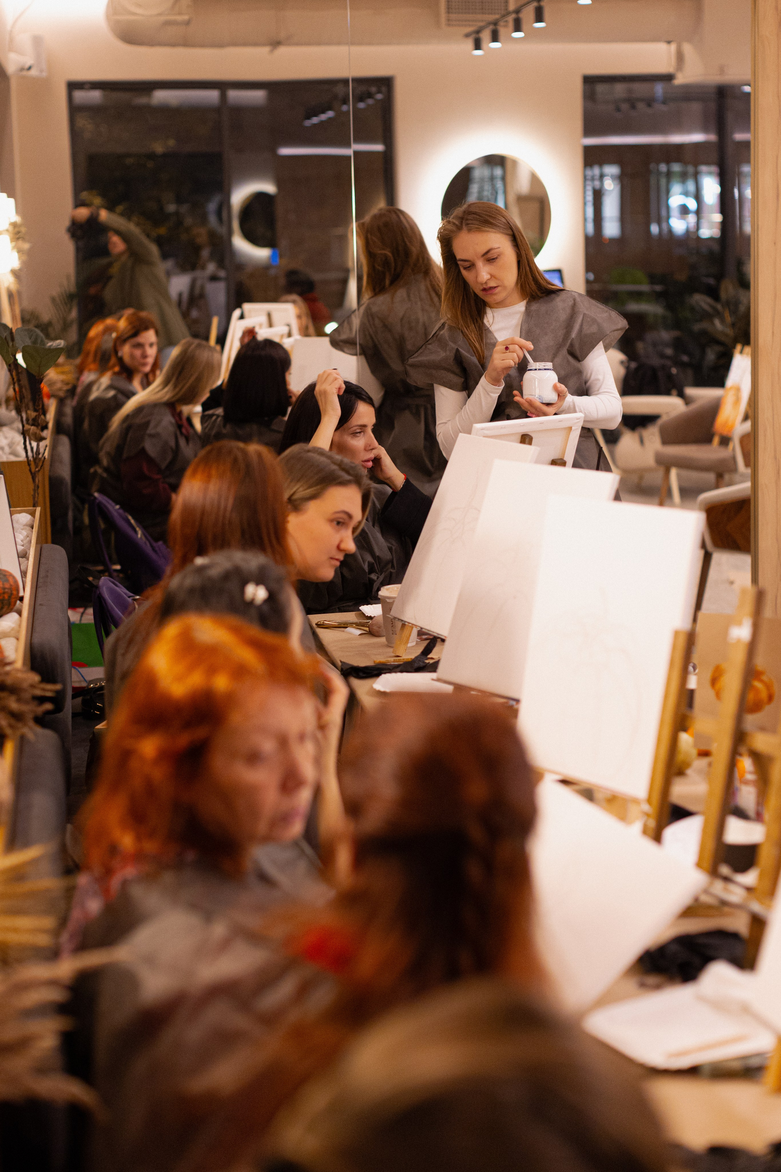 МК Тыква в кафе Здрасте. Анастасия Ракчеева Художник