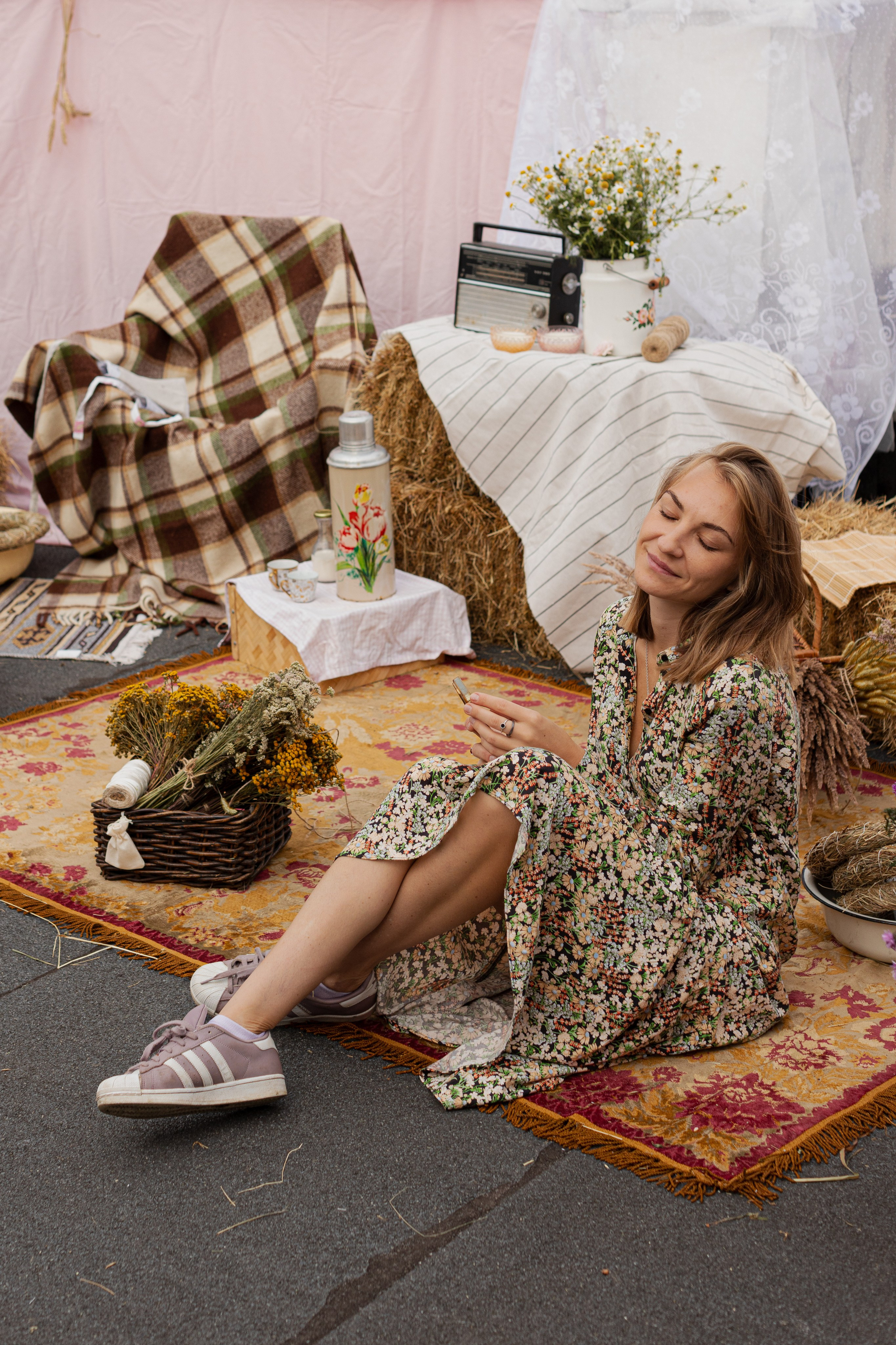 МК Осенний венок (локация на крыше). Анастасия Ракчеева Художник