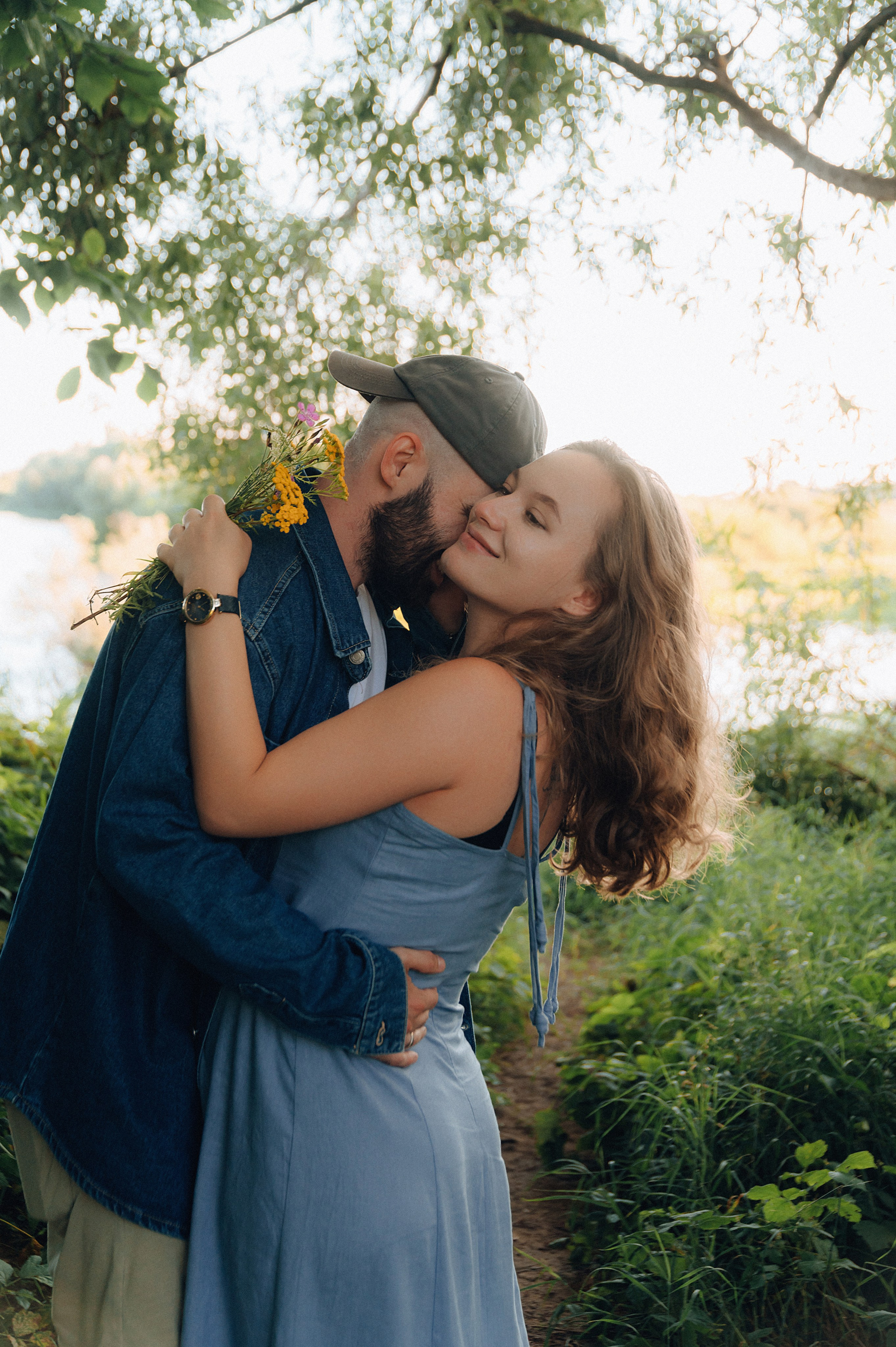 Лес.закат.Вика и Денис. Детский и семейный фотограф Катерина Мишина