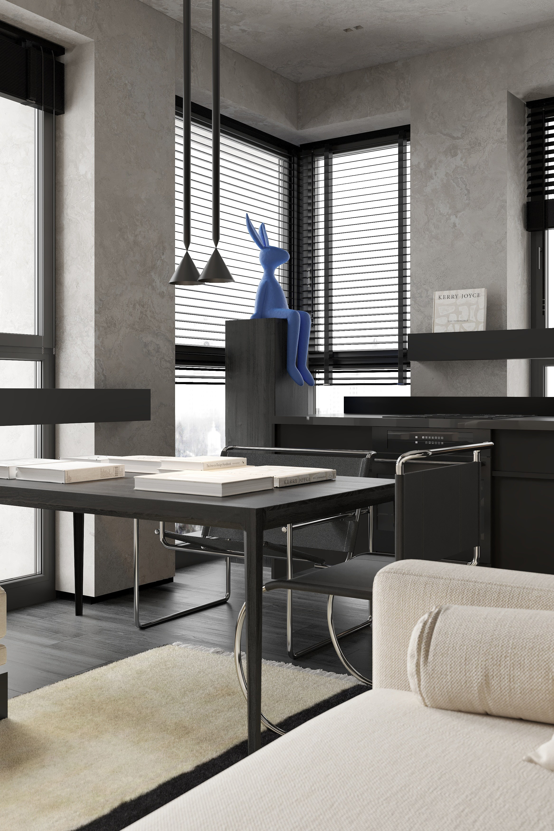 3д визуализации кв. 70 м² г.Москва. Ксения. 3D‑визуализатор