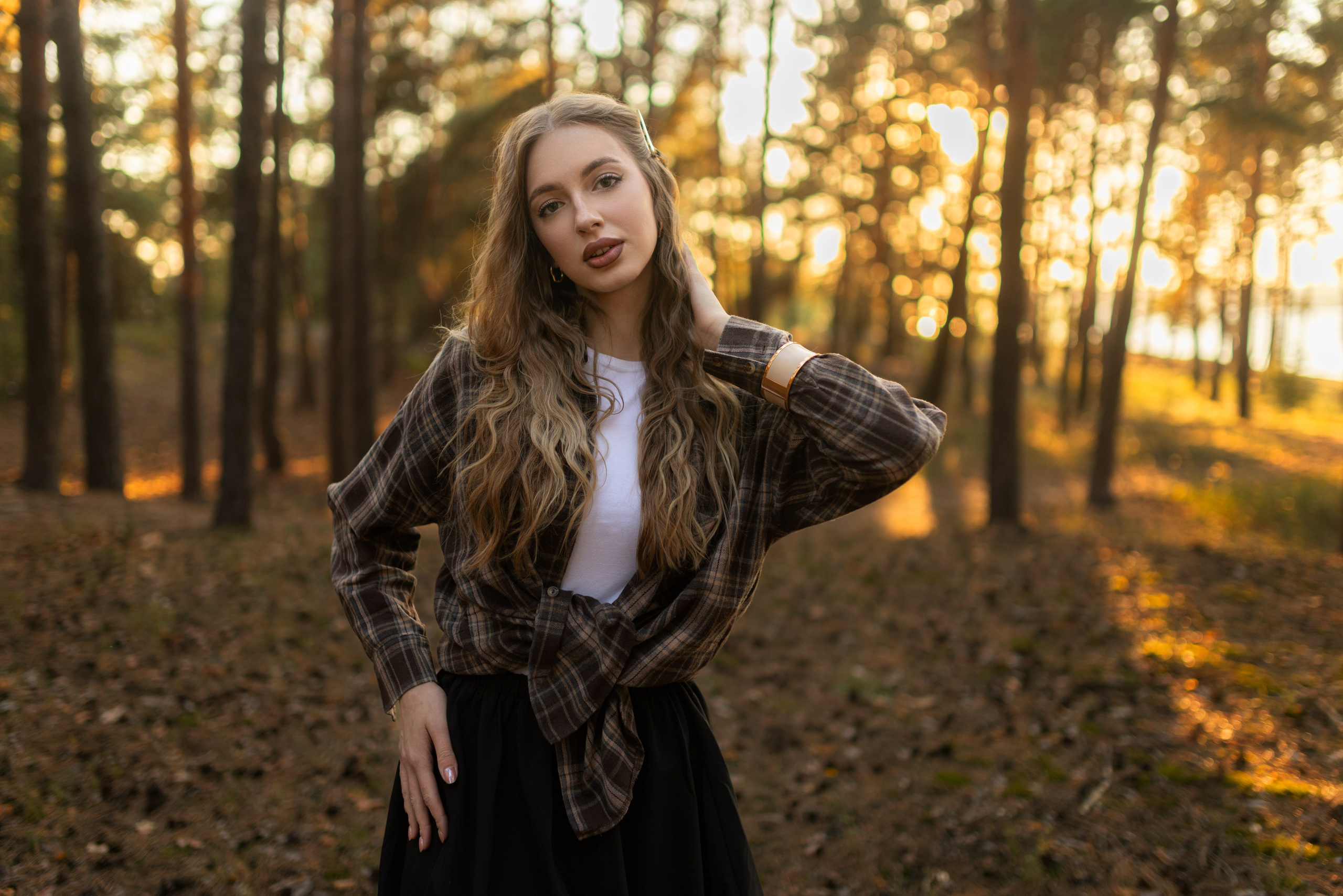 Вечерний фотосет с Ксенией на побережье с дополнительным светом для «себя». Дмитрий Шульгин, портретный фотограф в Воронеже