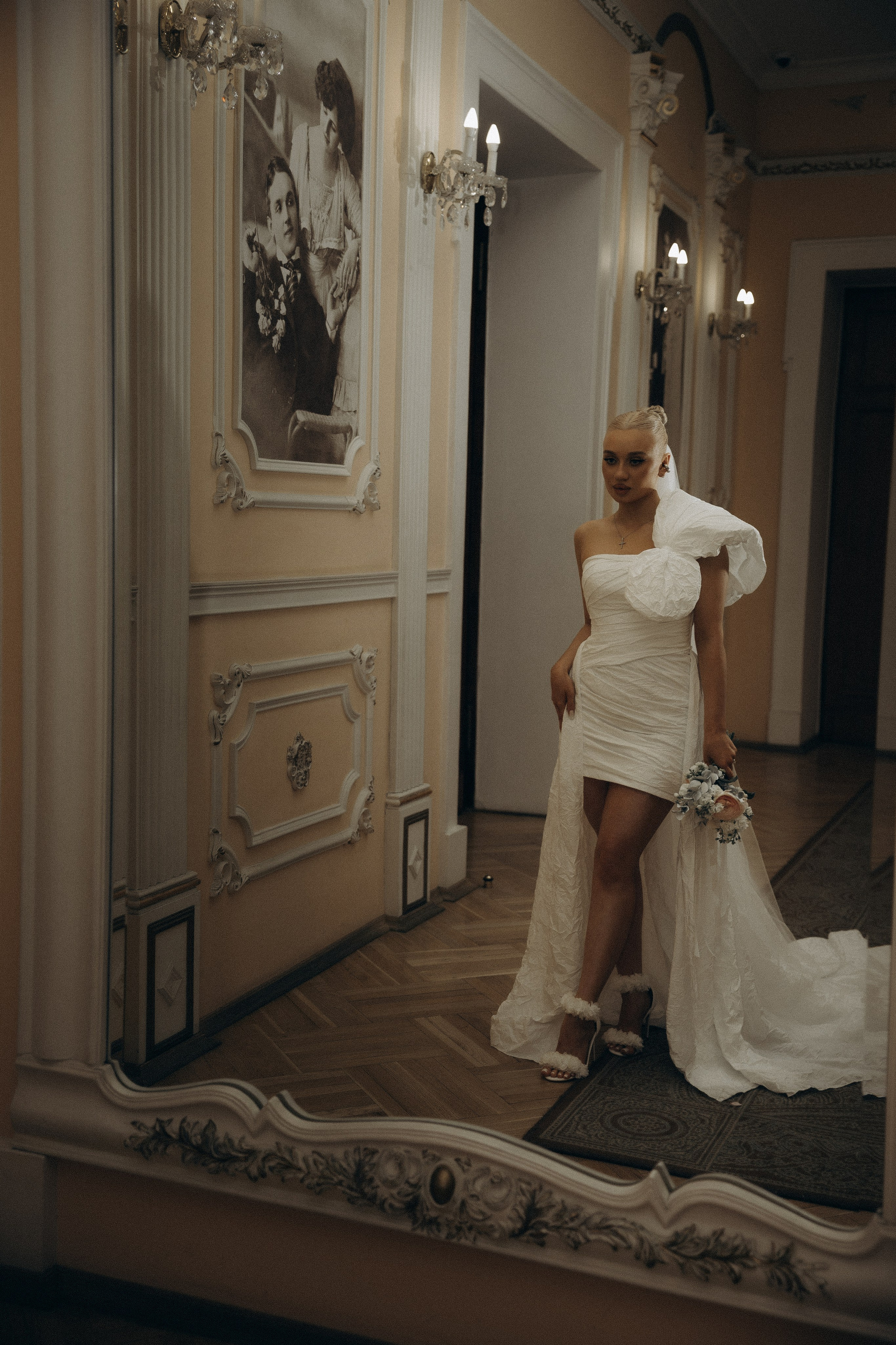 Свадебная фотосъемка в Грибоедовском ЗАГСе Москвы и на яхте