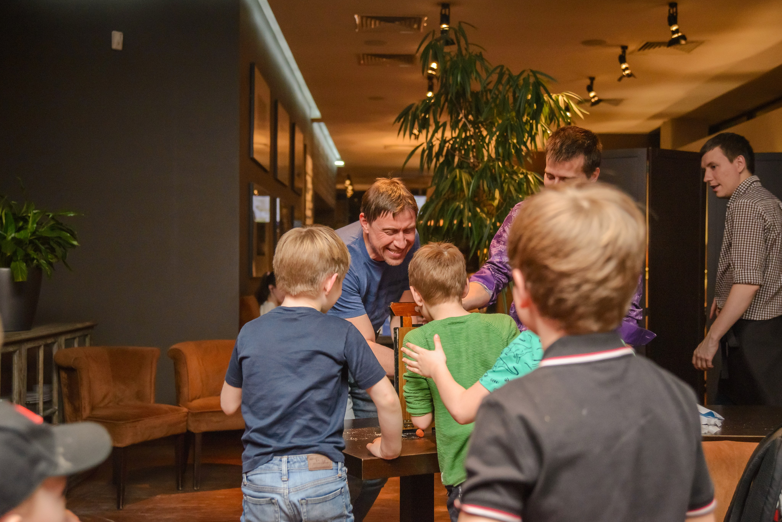 Детский день рождения в ресторане