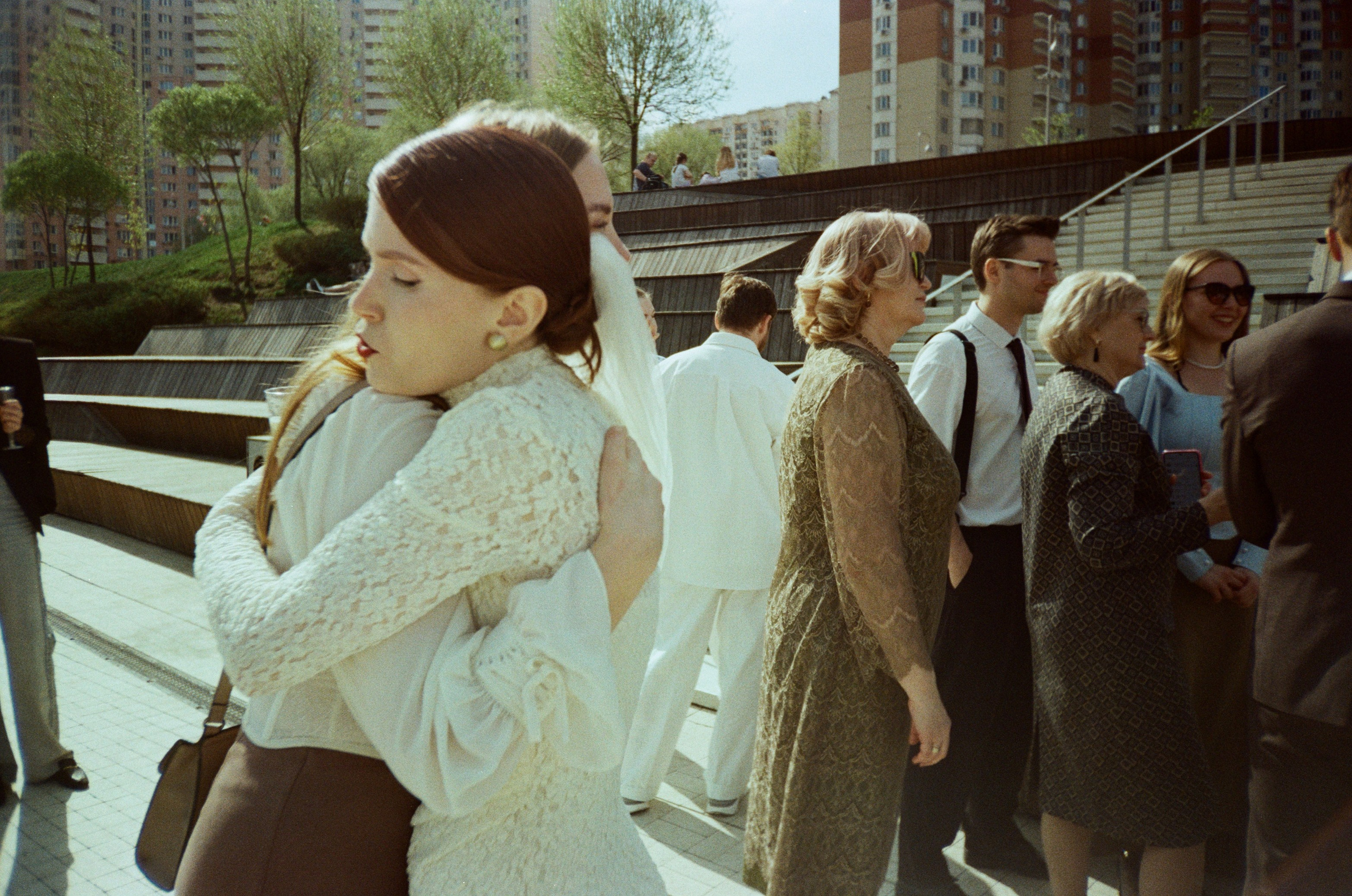 Свадебный день Оли и Никиты🤍 плёнка. Фотограф|Москва — Агбаш Лера