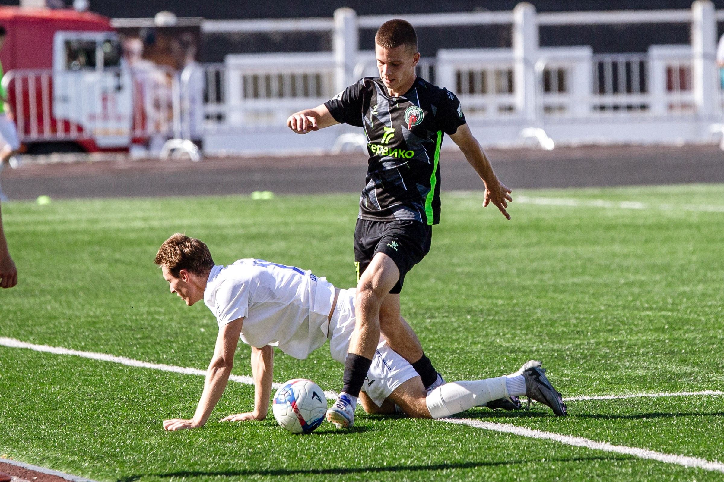 Первенство России по футболу LEON-Вторая лига Б | ФК Иркутск — Чертаново (Москва) | 24.08.25. Фотограф в Иркутске Евгения Айвазова