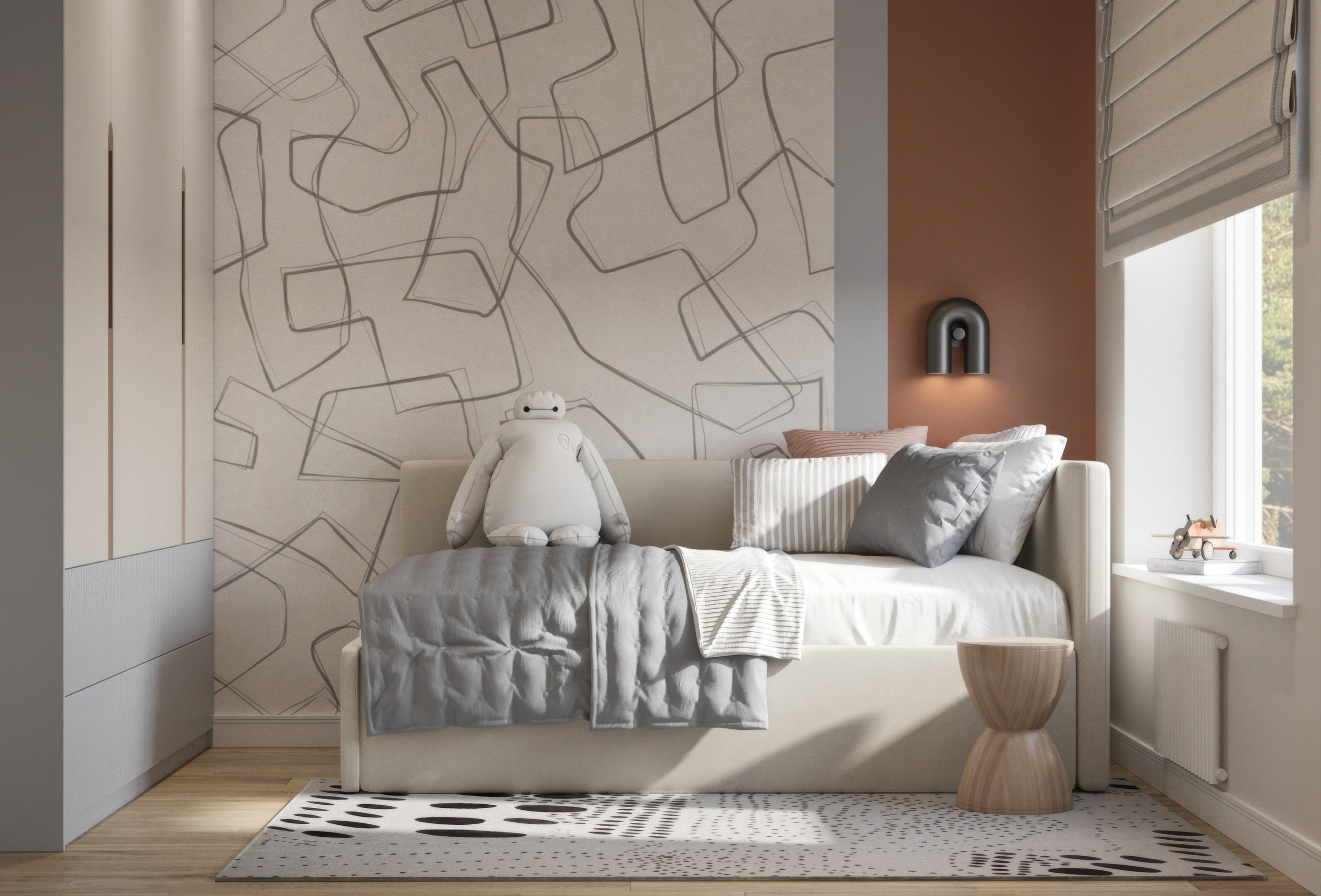 Визуализация интерьера коттеджа в Казани. 3d визуализатор marybond3d