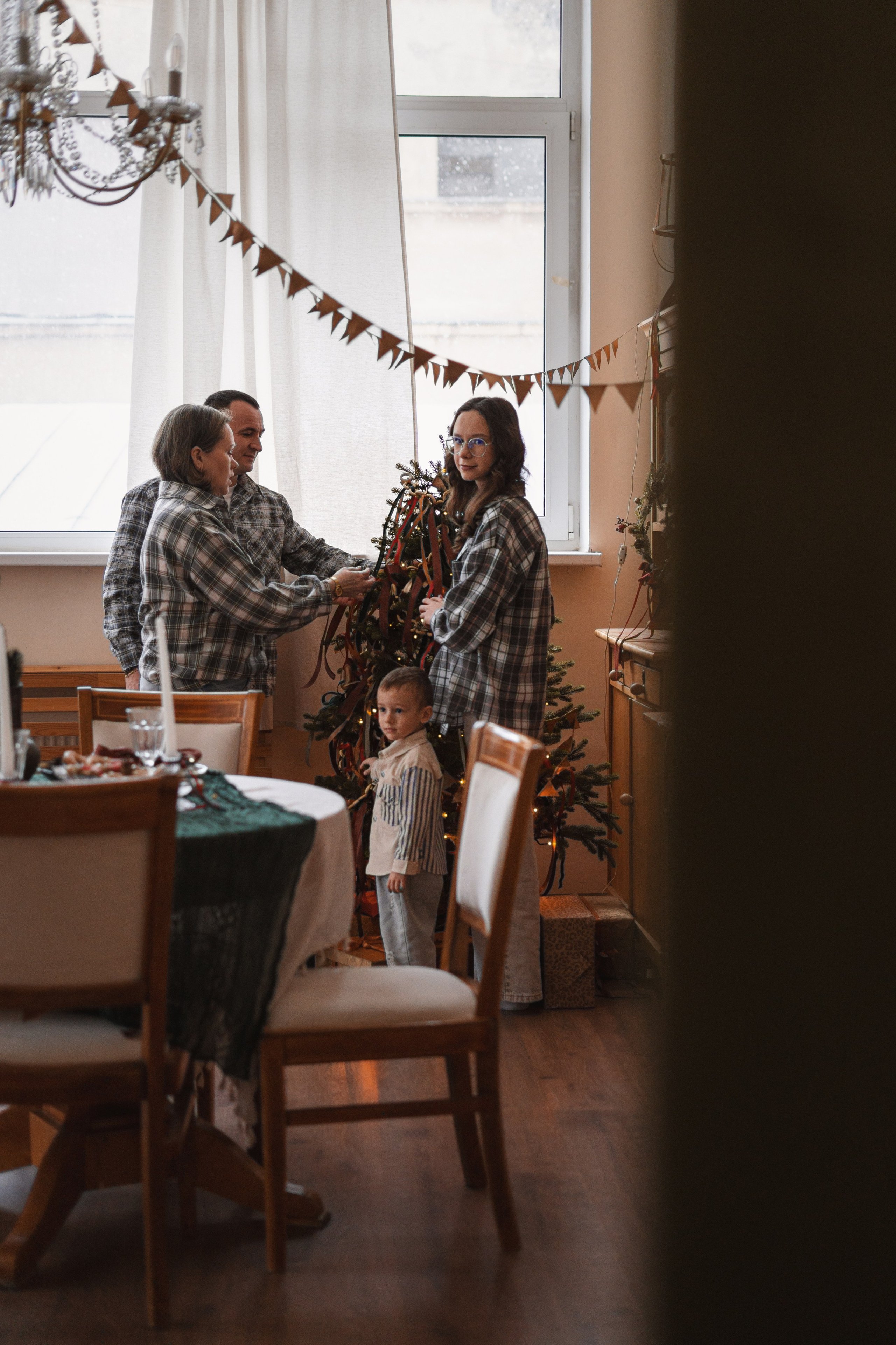 Семейная съемка в студии, дома. Семейный и детский фотограф в Санкт-Петербурге Анна Никитина