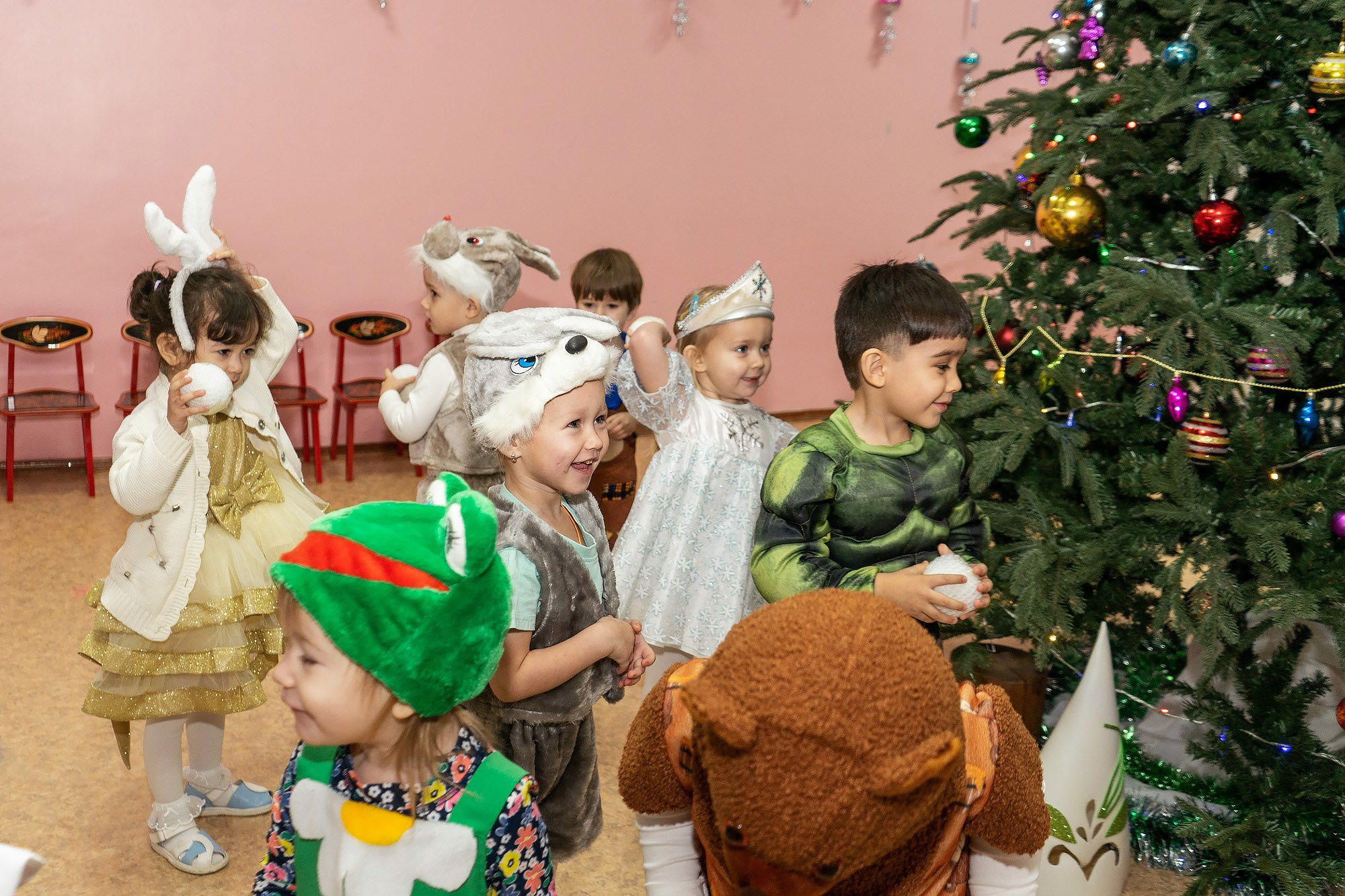Новогодний утренник, малыши. Семейный и детский фотограф во Владивостоке Мария Гой