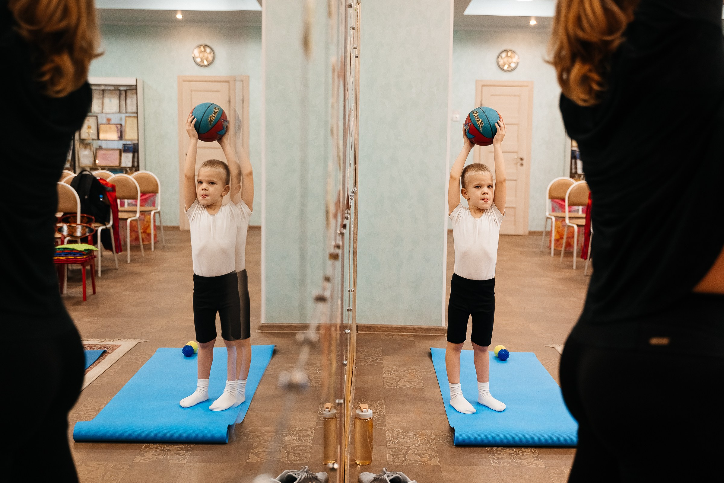 Урок по пилатесу. Семейный и свадебный фотограф в Москве Леванова Александра