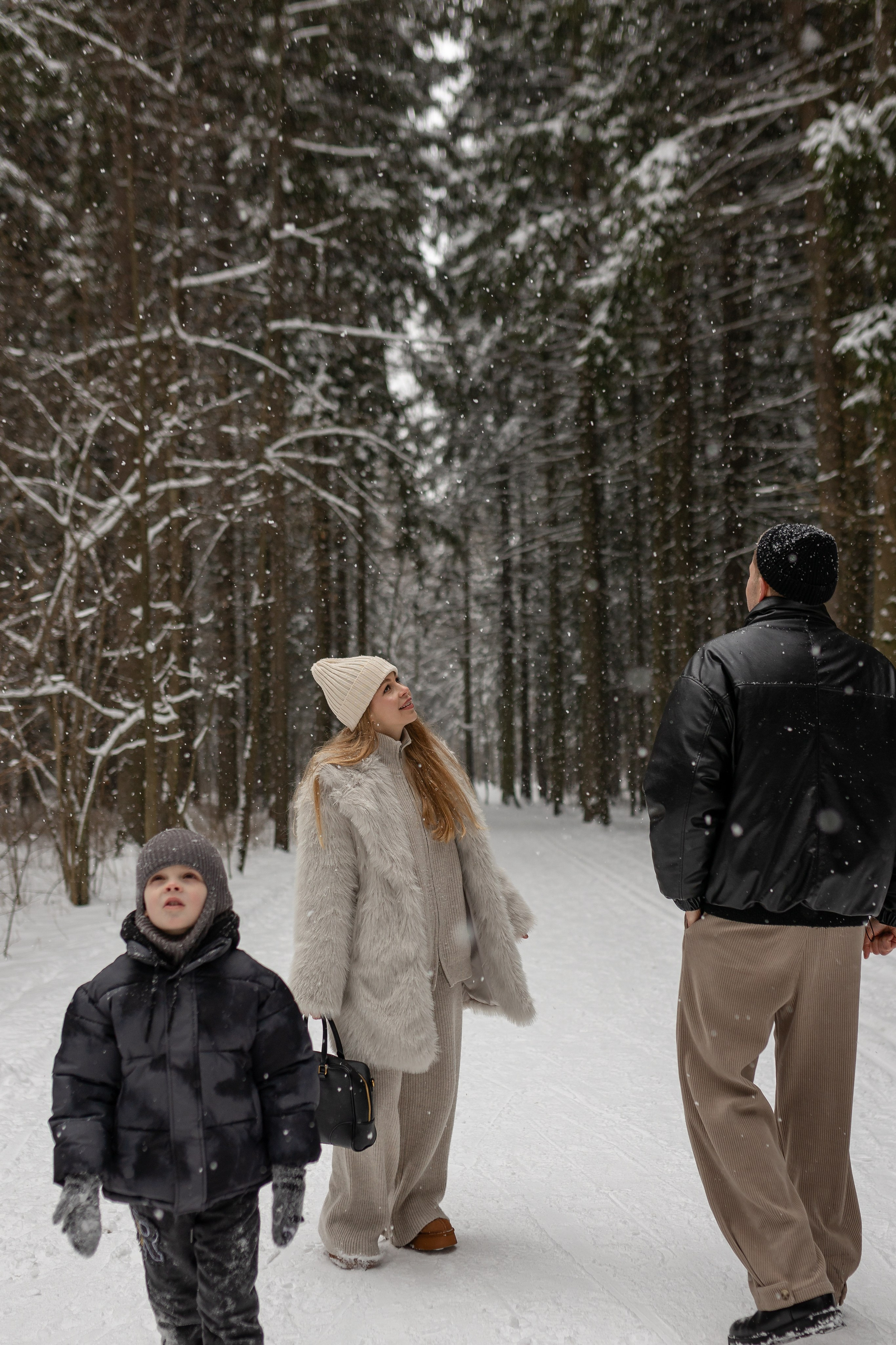 Зимний Мещерский парк. Фотограф в Москве Вероника Иньякова
